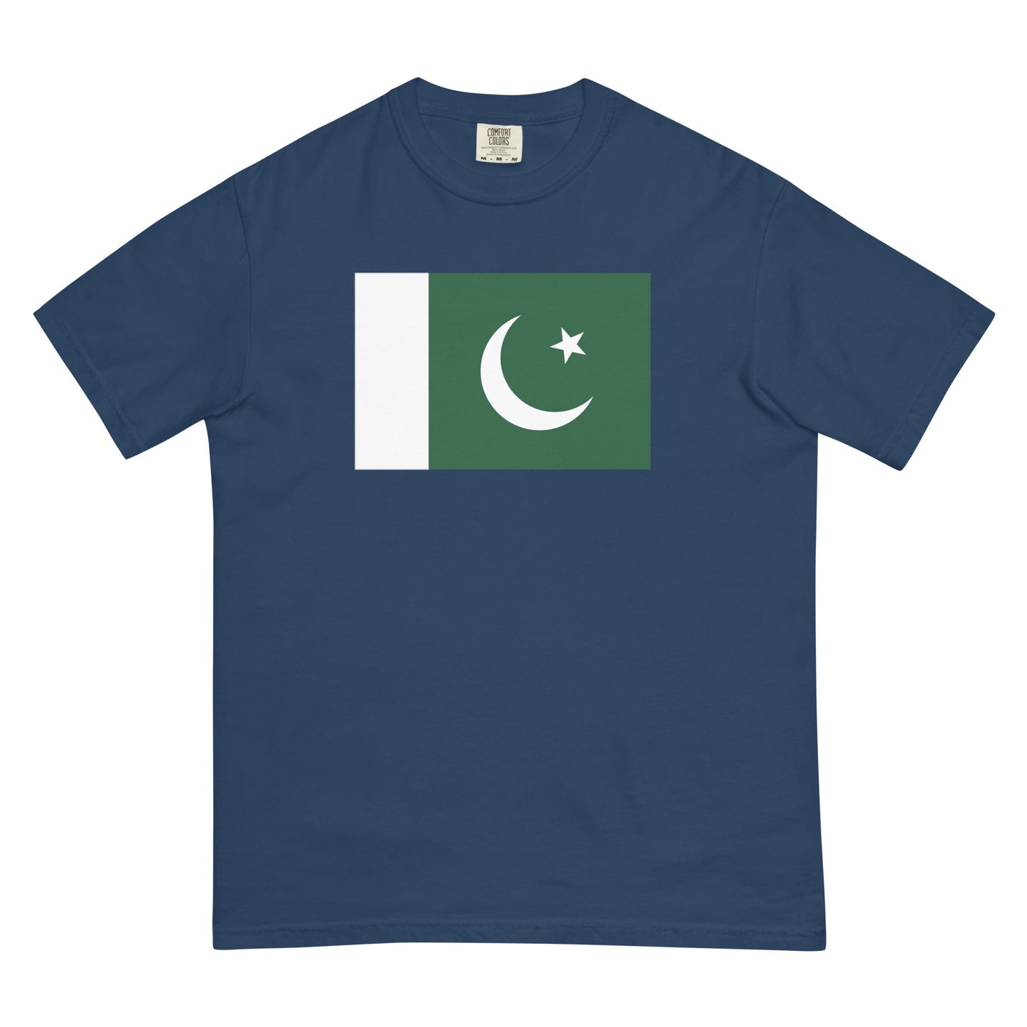 red shirt with Palau 1 flag design, medium