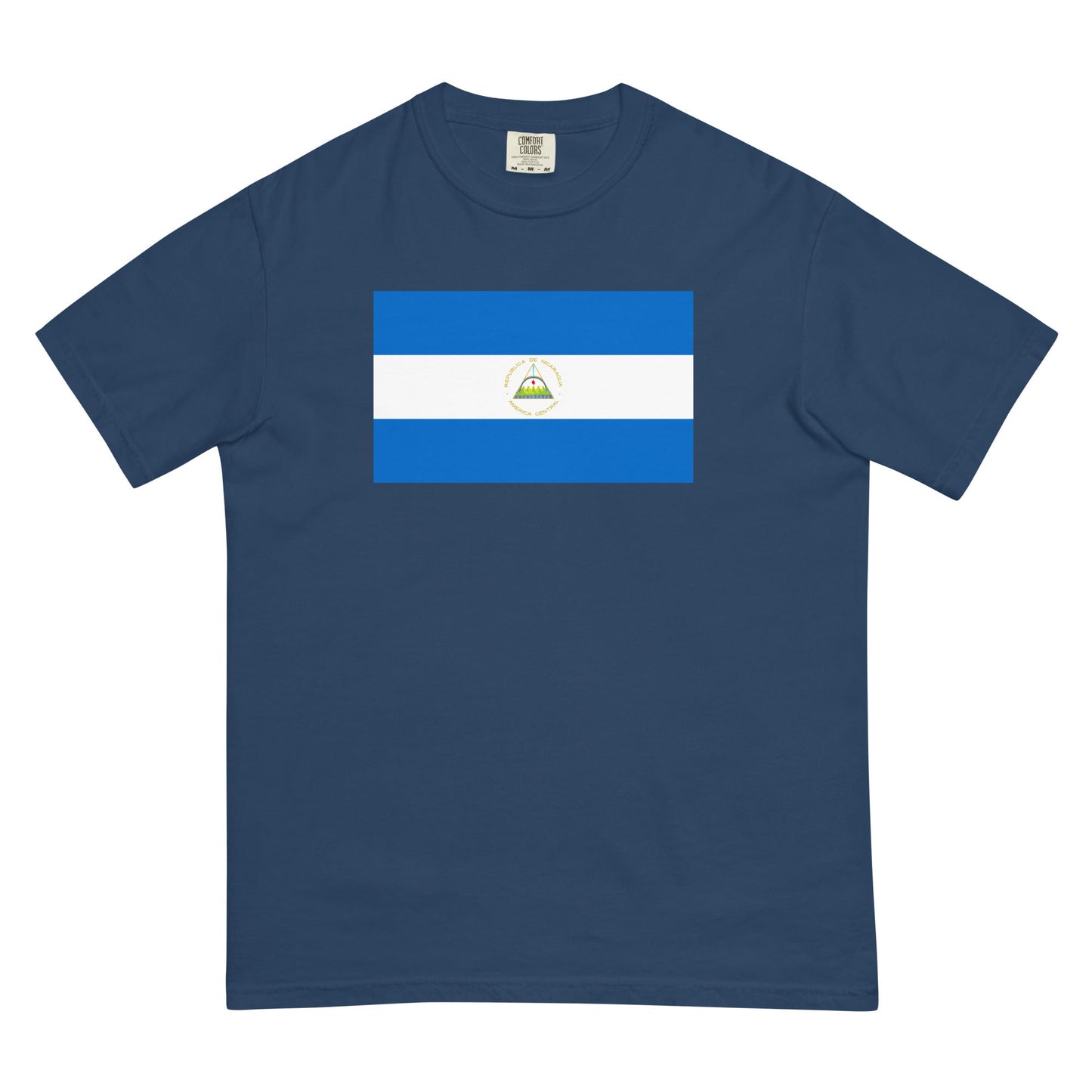 red flag shirt for Nicaragua – size large
