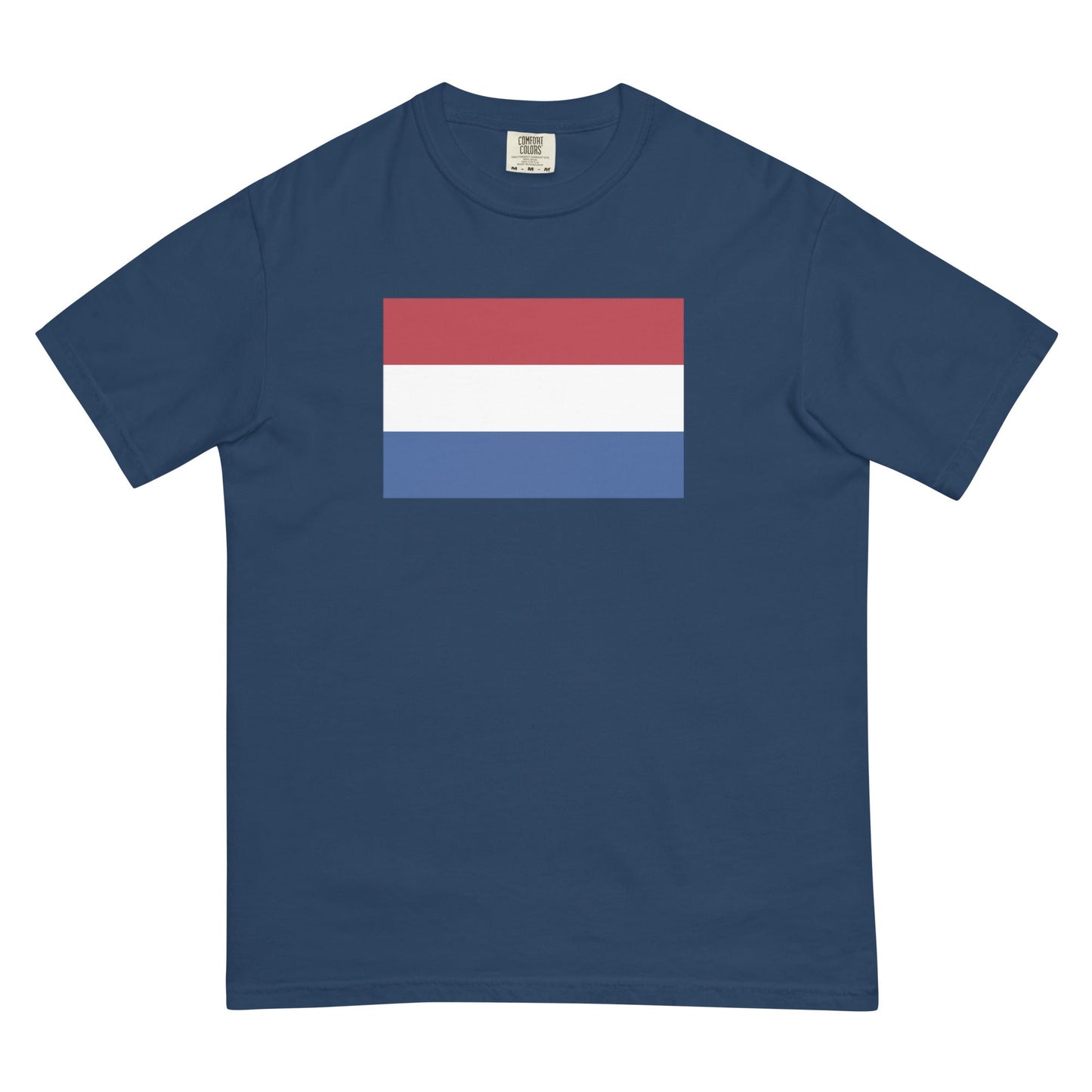 New Zealand flag shirt in true navy, size small