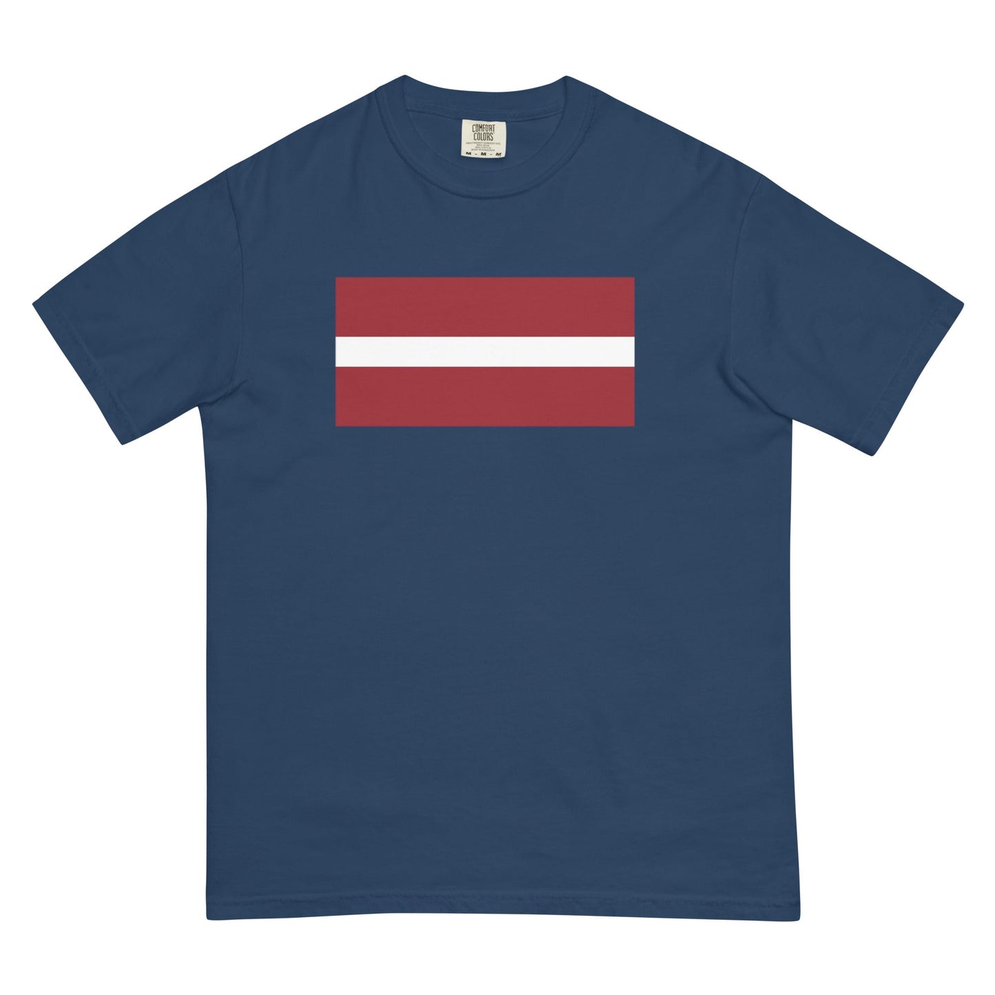 true navy flag shirt for Latvia – size 3X large