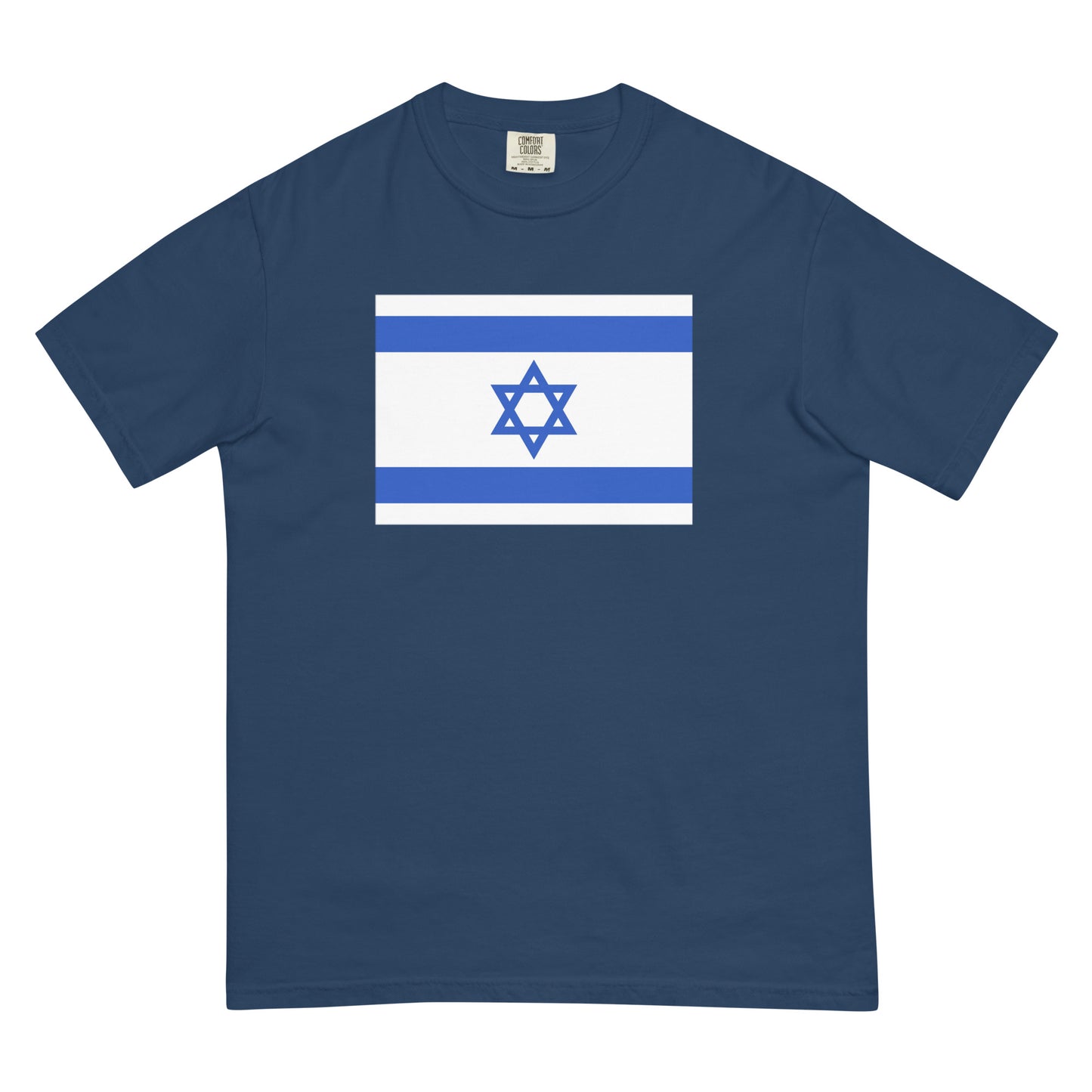 true navy flag shirt for Israel – size large