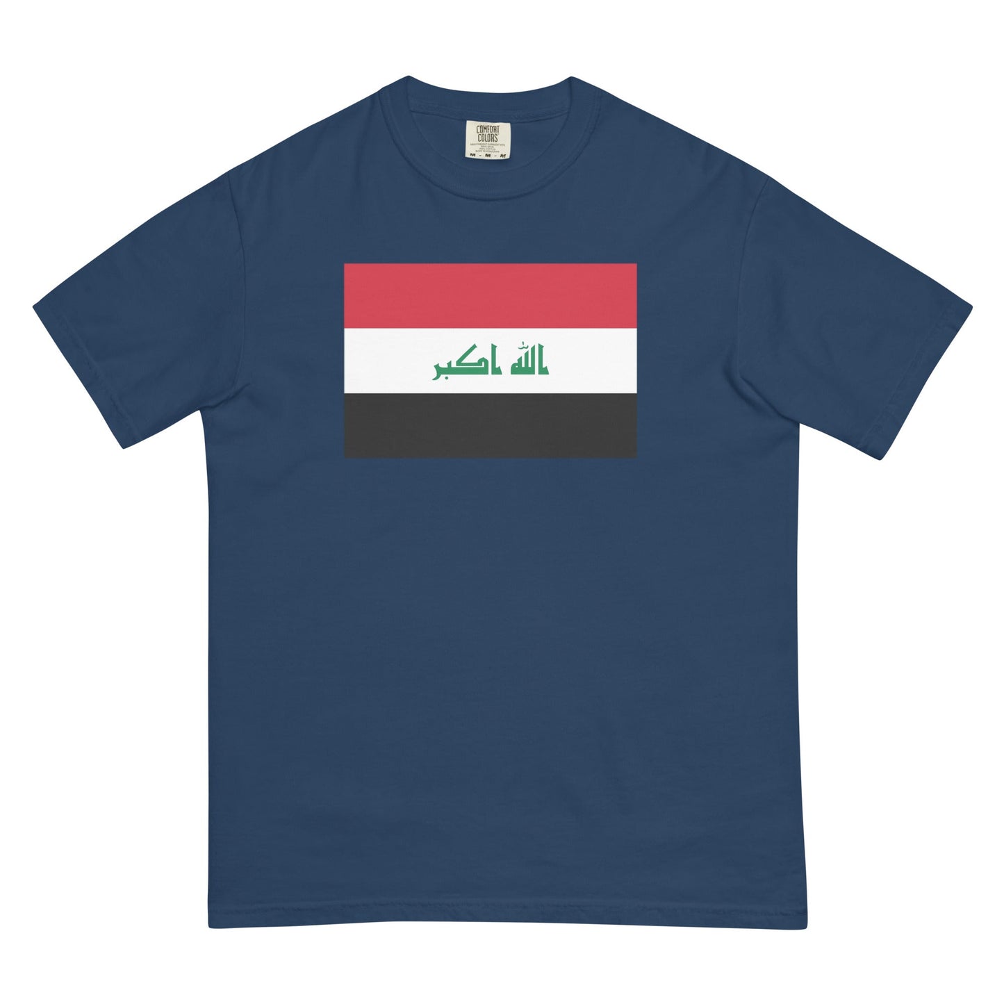 brick shirt with Iraq flag design, 3X large