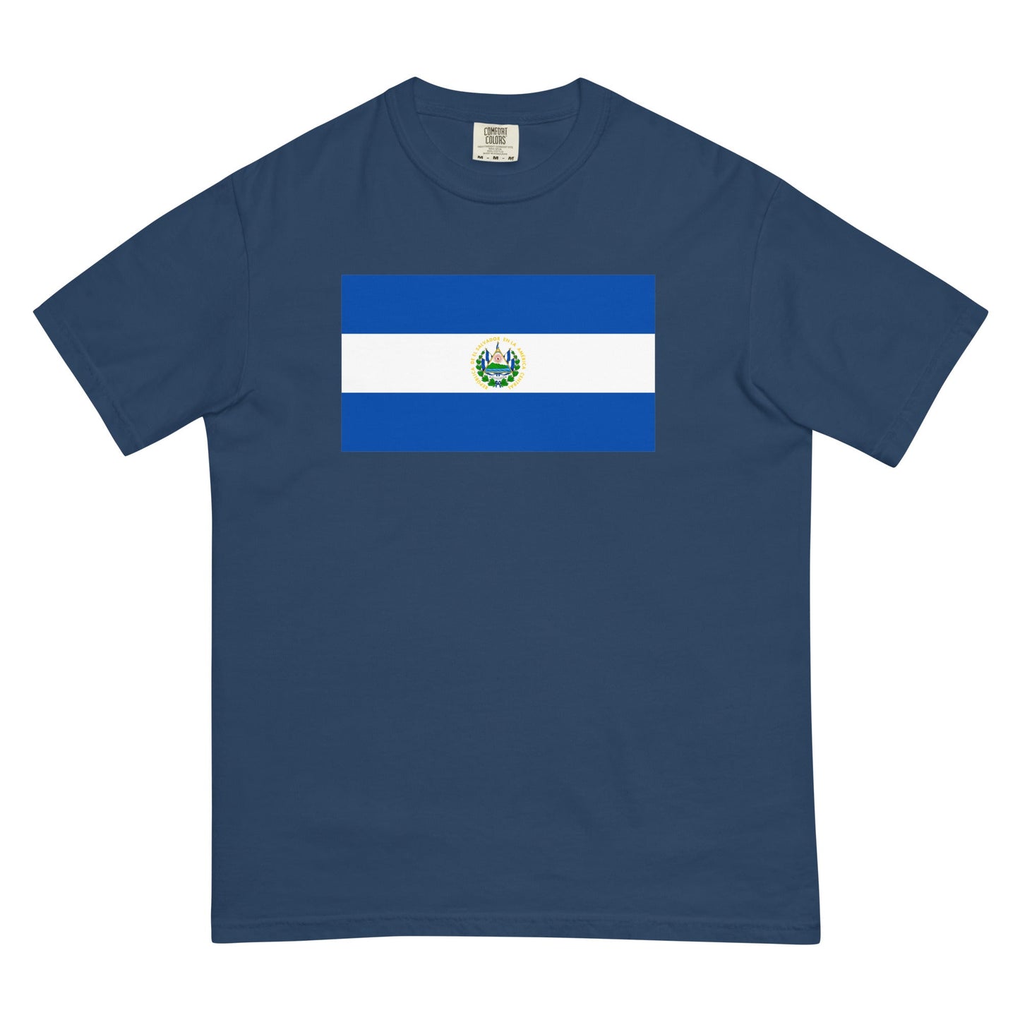 El Salvador heritage shirt, berry, size medium