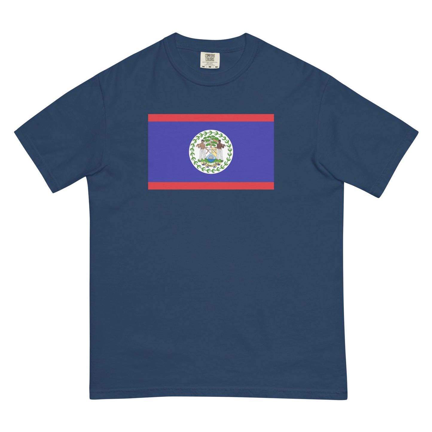 Belize pride shirt in espresso – unisex, 3X large