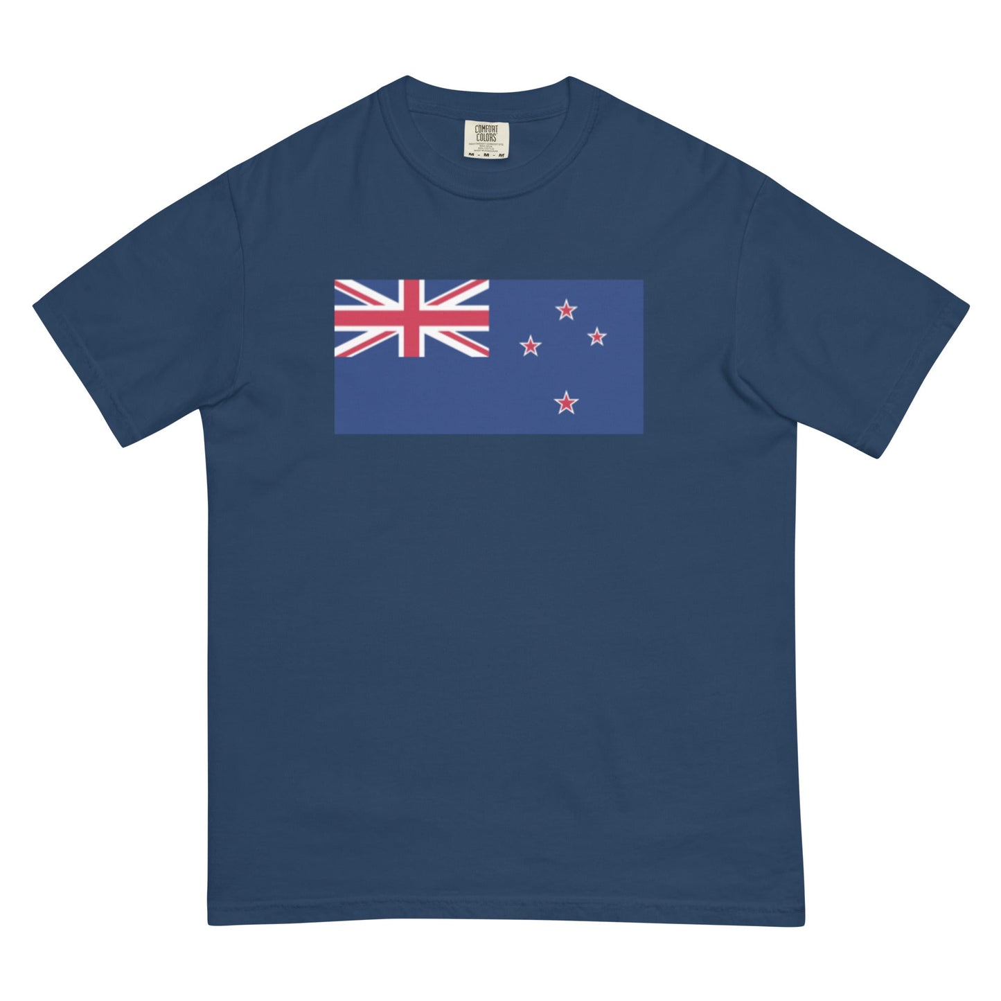 New Zealand 1 flag shirt in espresso, size large