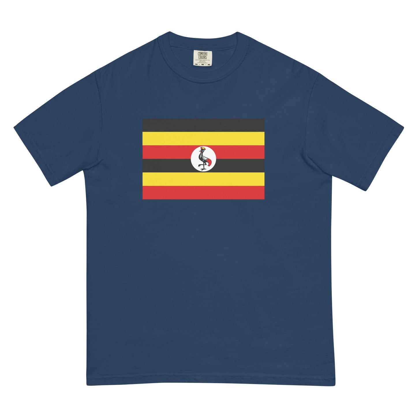 Uganda heritage shirt, brick, size large