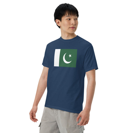 Palau 1 flag shirt in black, size medium