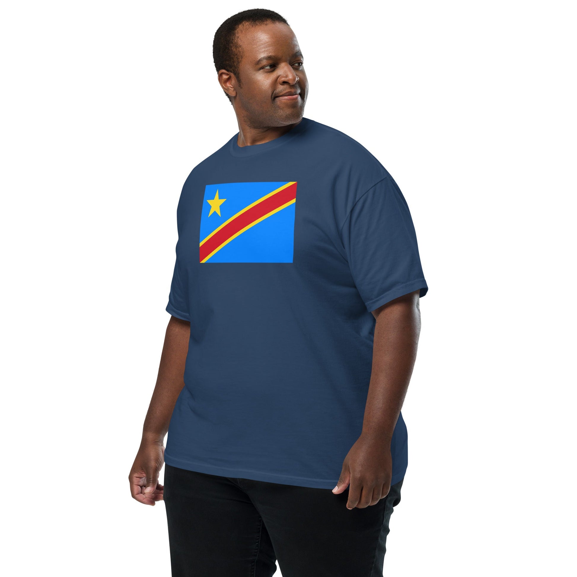 Dominica heritage shirt, black, size 2X large