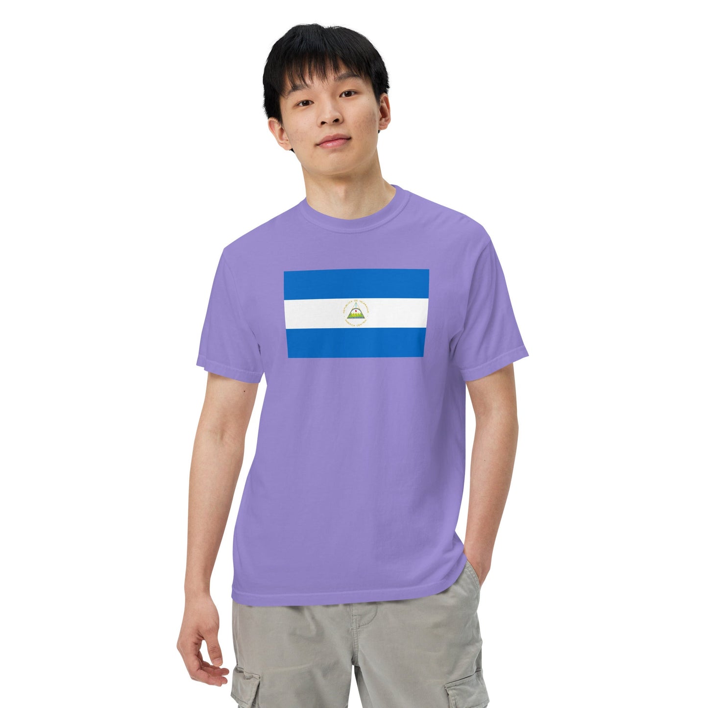 Nicaragua national shirt, 2X large, in black