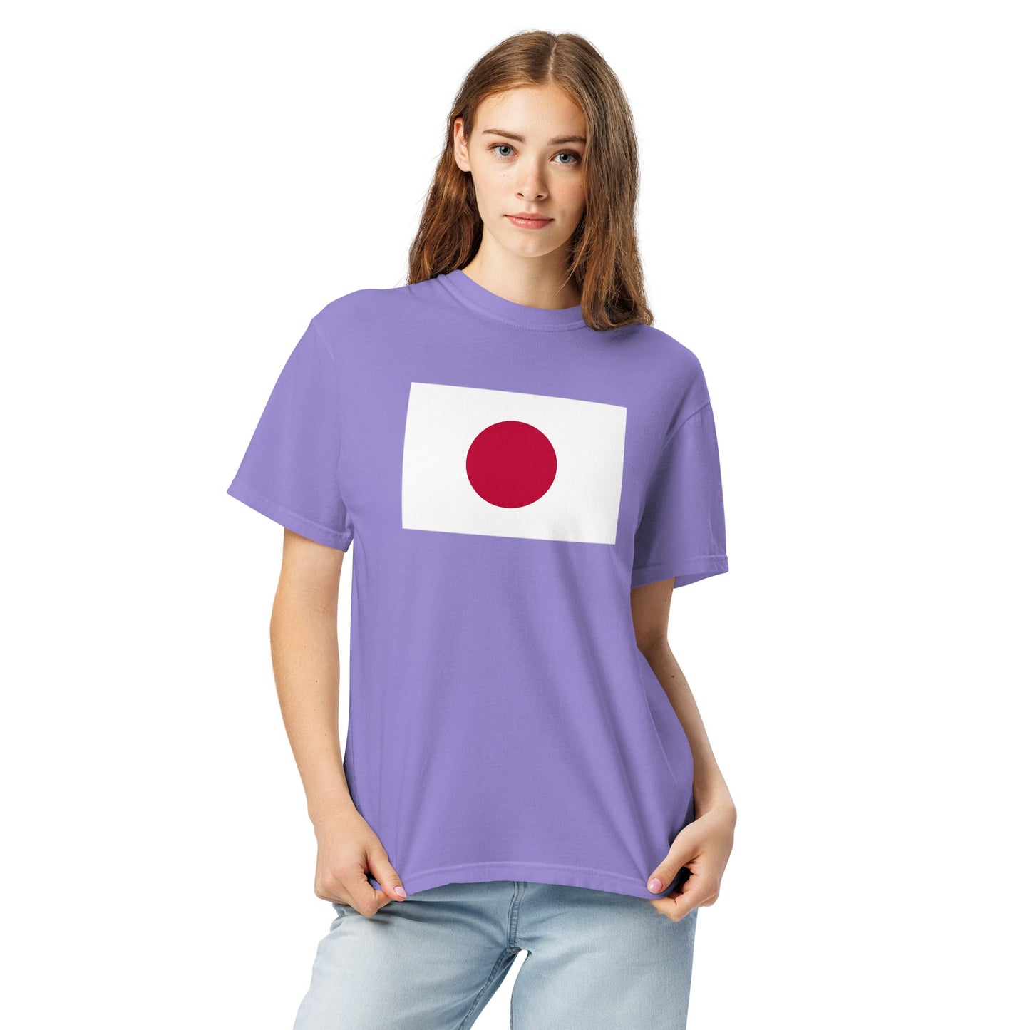 Japan pride shirt in black – unisex, extra large