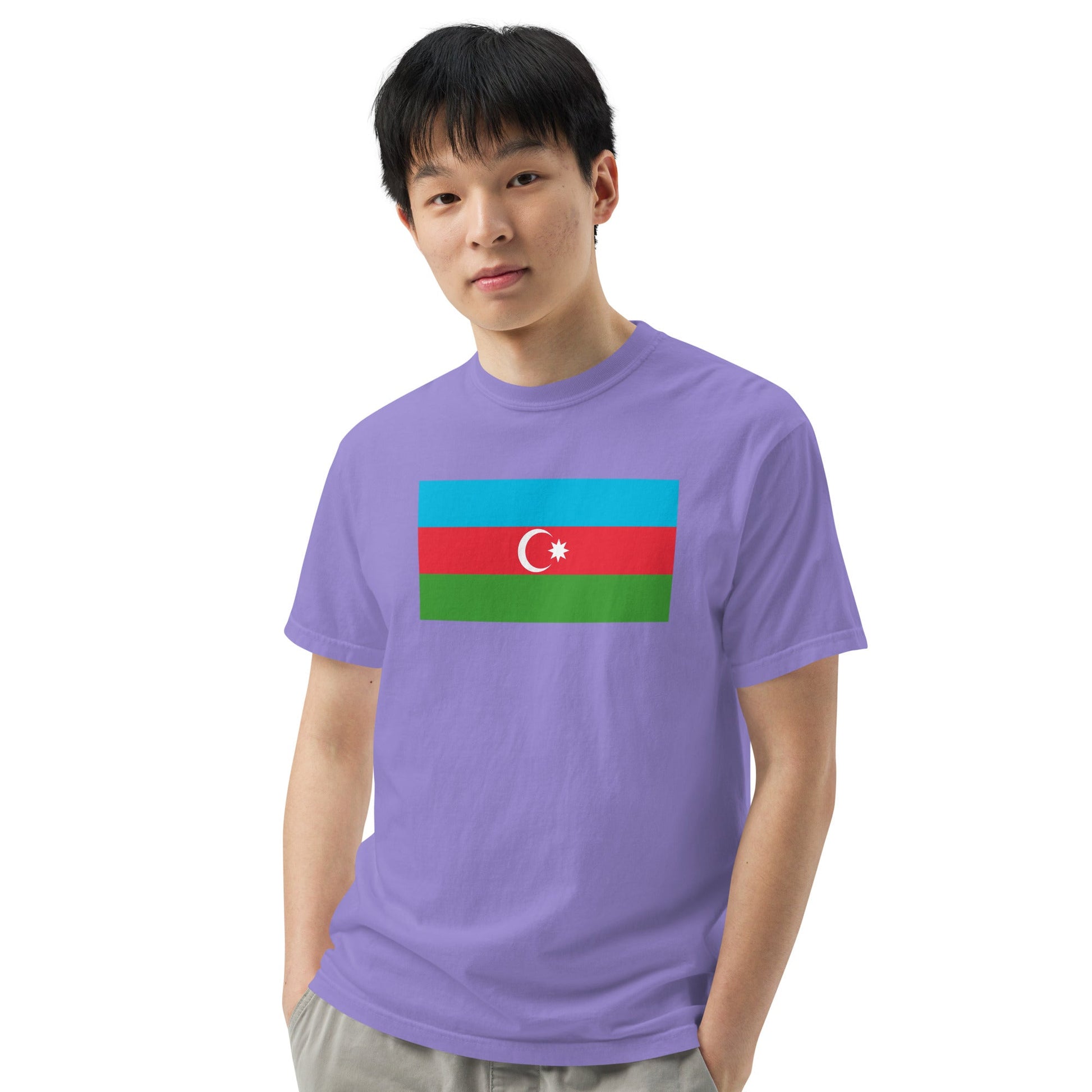 red flag shirt for Azerbaijan – size large