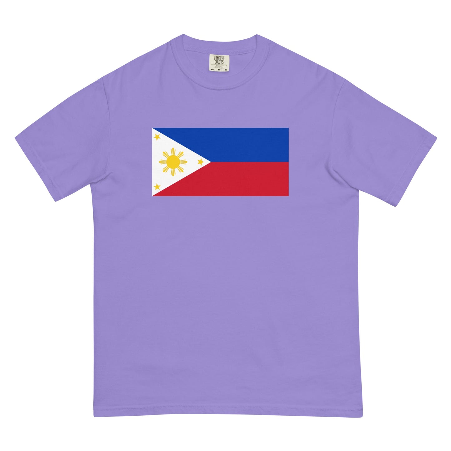 Philippines flag shirt in true navy, size 3X large