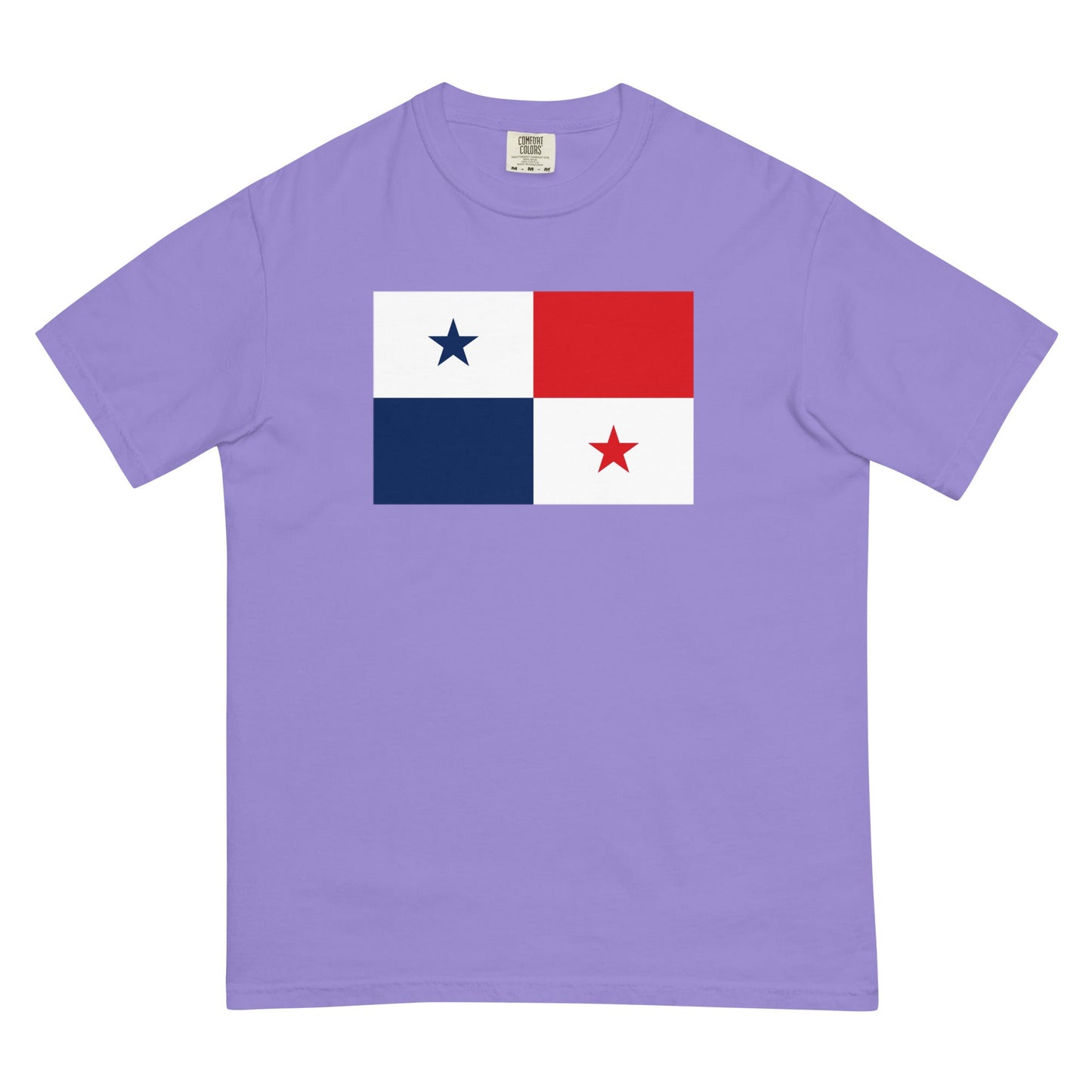 Flag tee representing Panama in true navy, extra large
