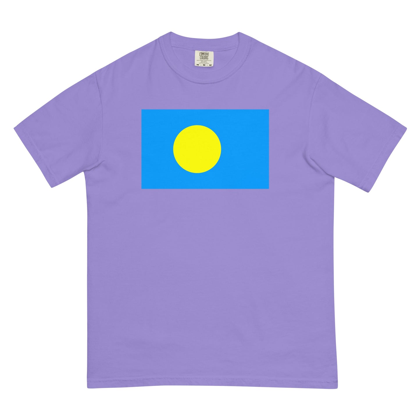 Palau pride shirt in black – unisex, small