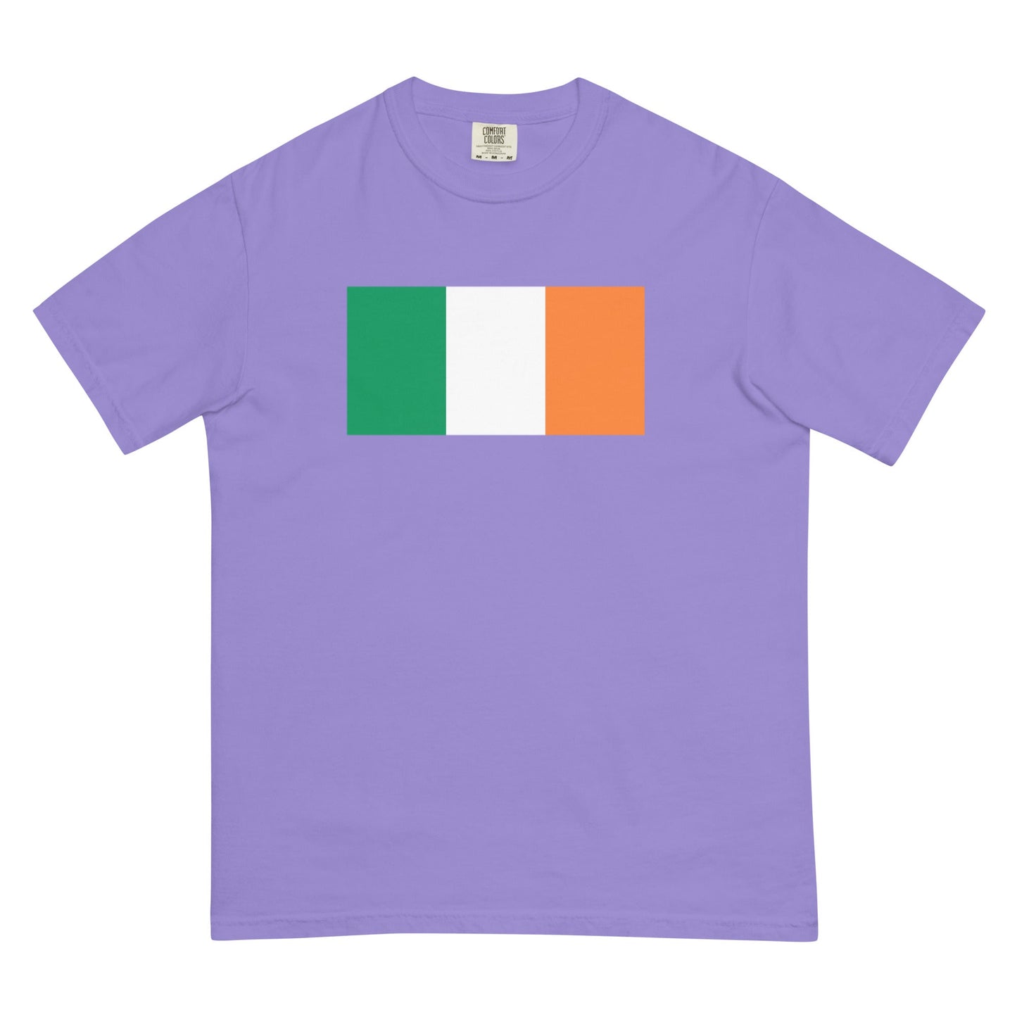 Ireland flag shirt in grape, size small