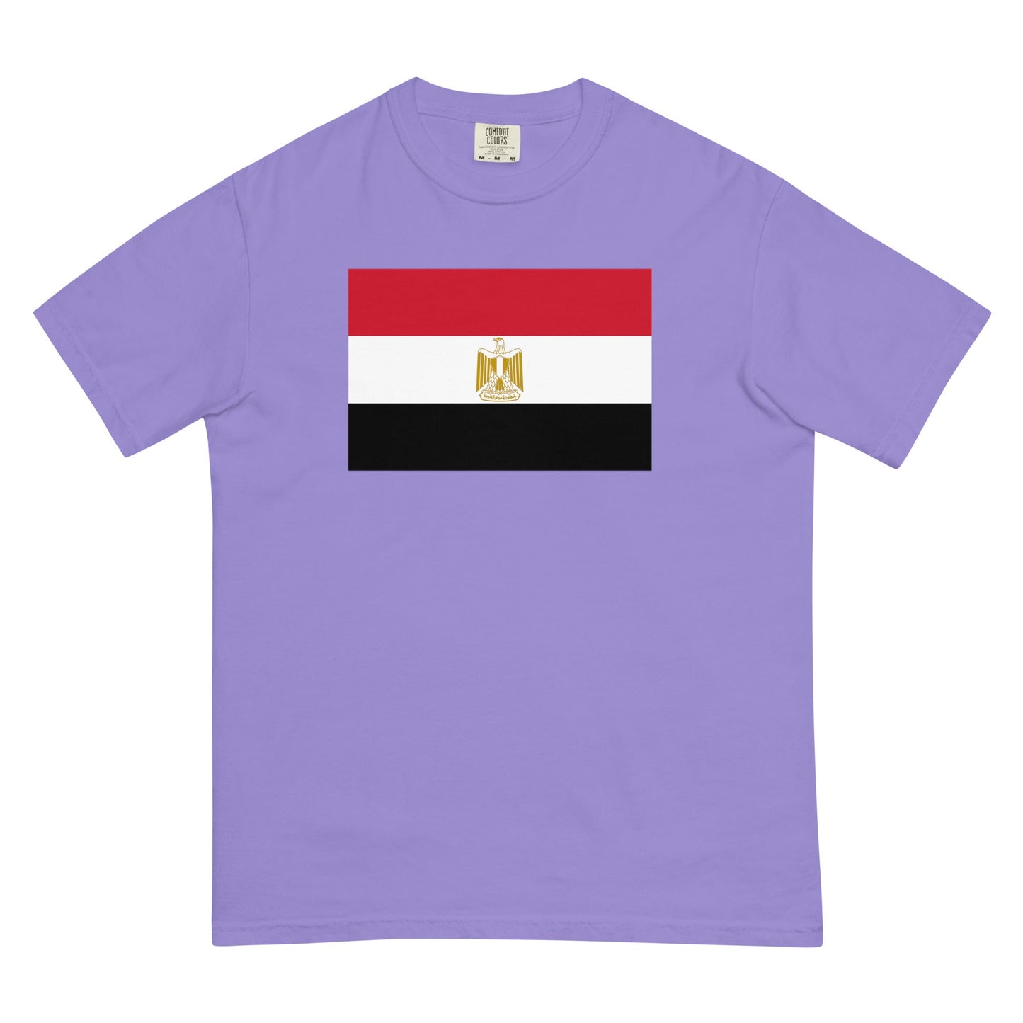 blue spruce shirt with Egypt flag design, 3X large