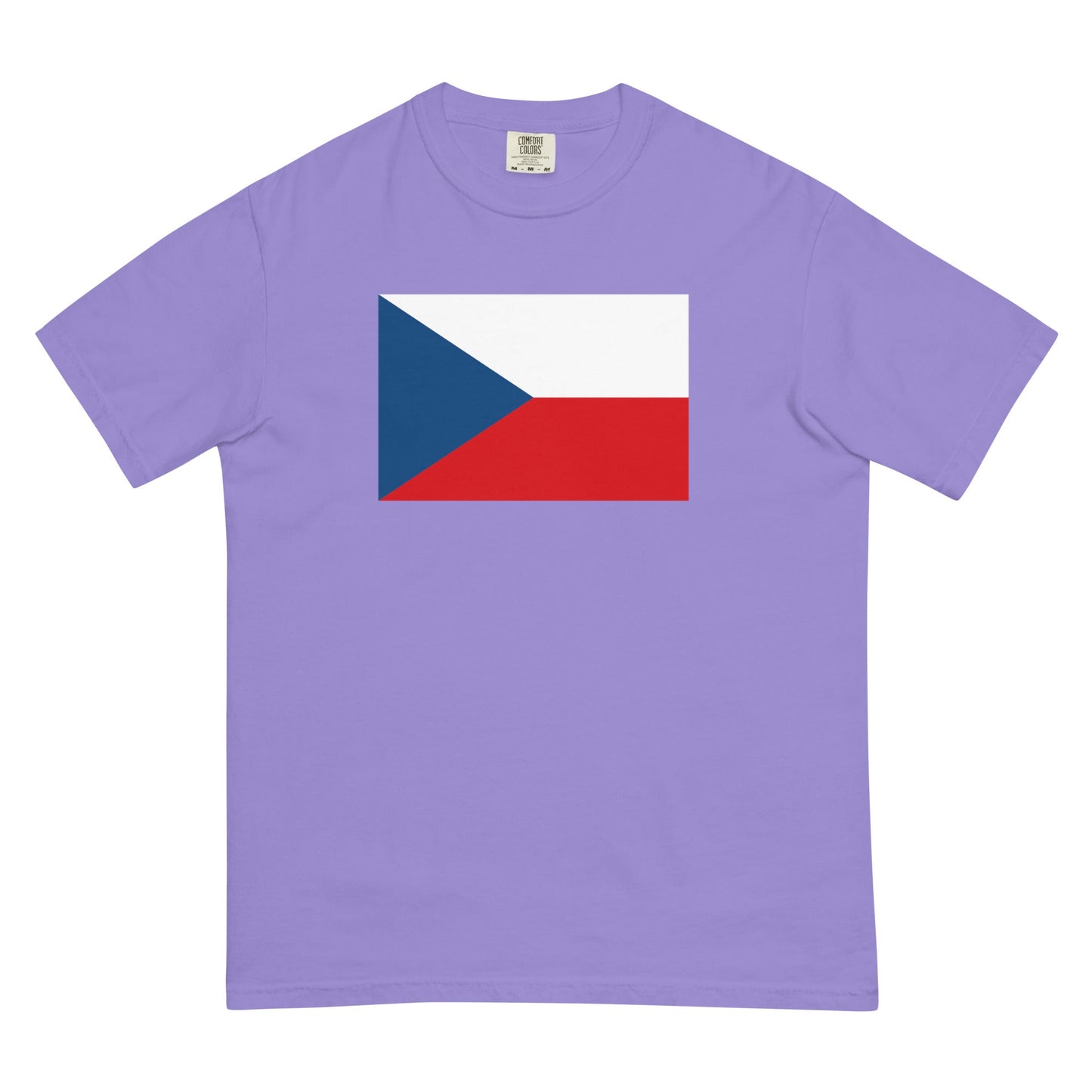Czechia Czech Republic heritage shirt, crimson, size medium