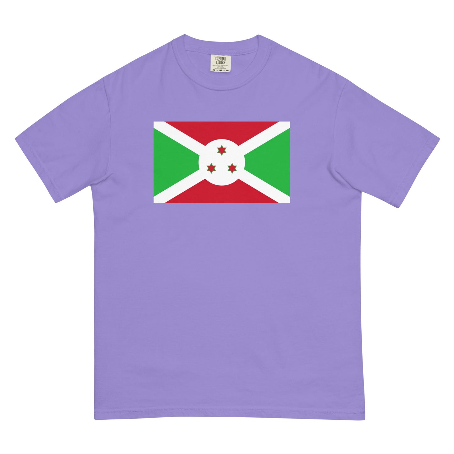 Burundi heritage shirt, espresso, size large