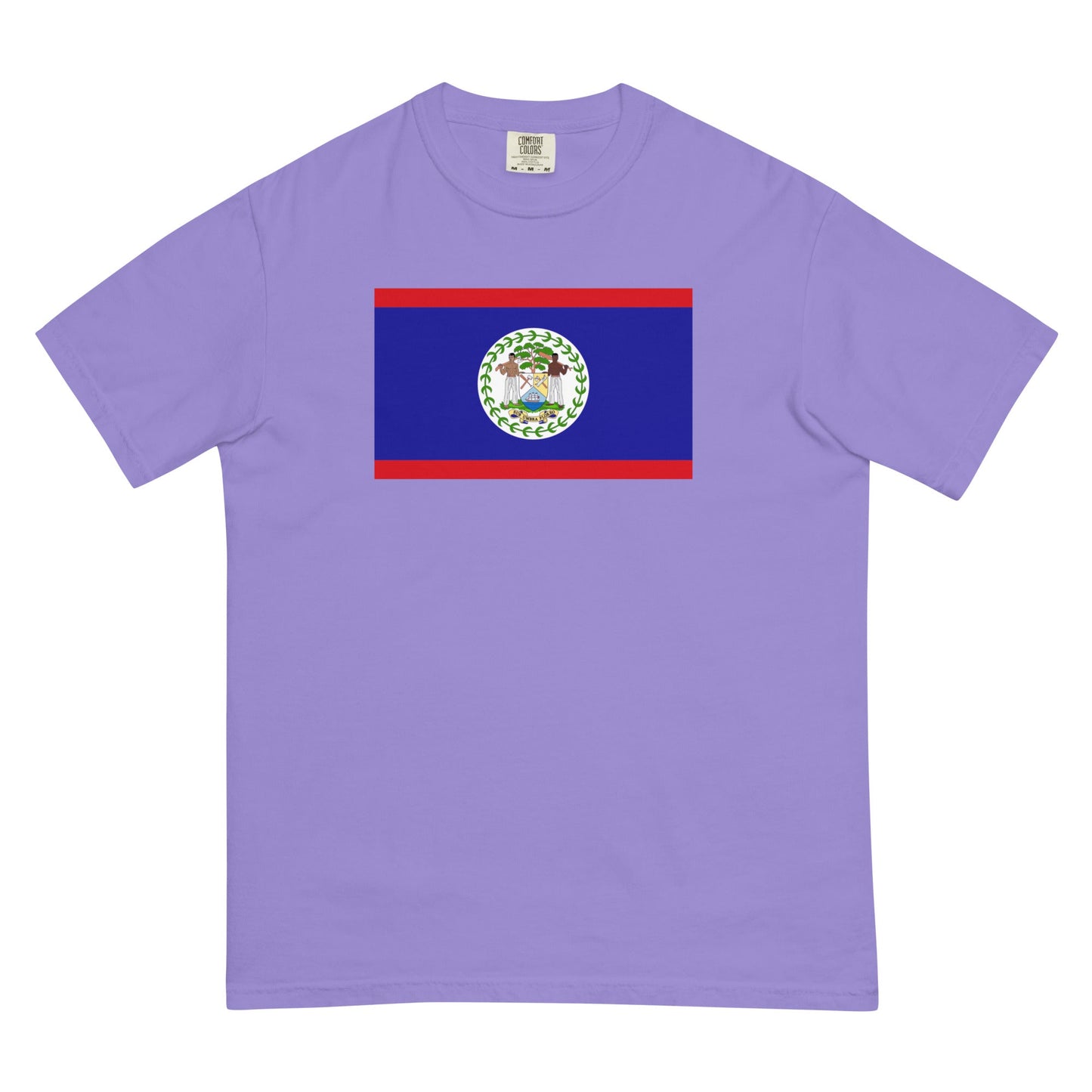 Belize pride shirt in yam – unisex, extra large