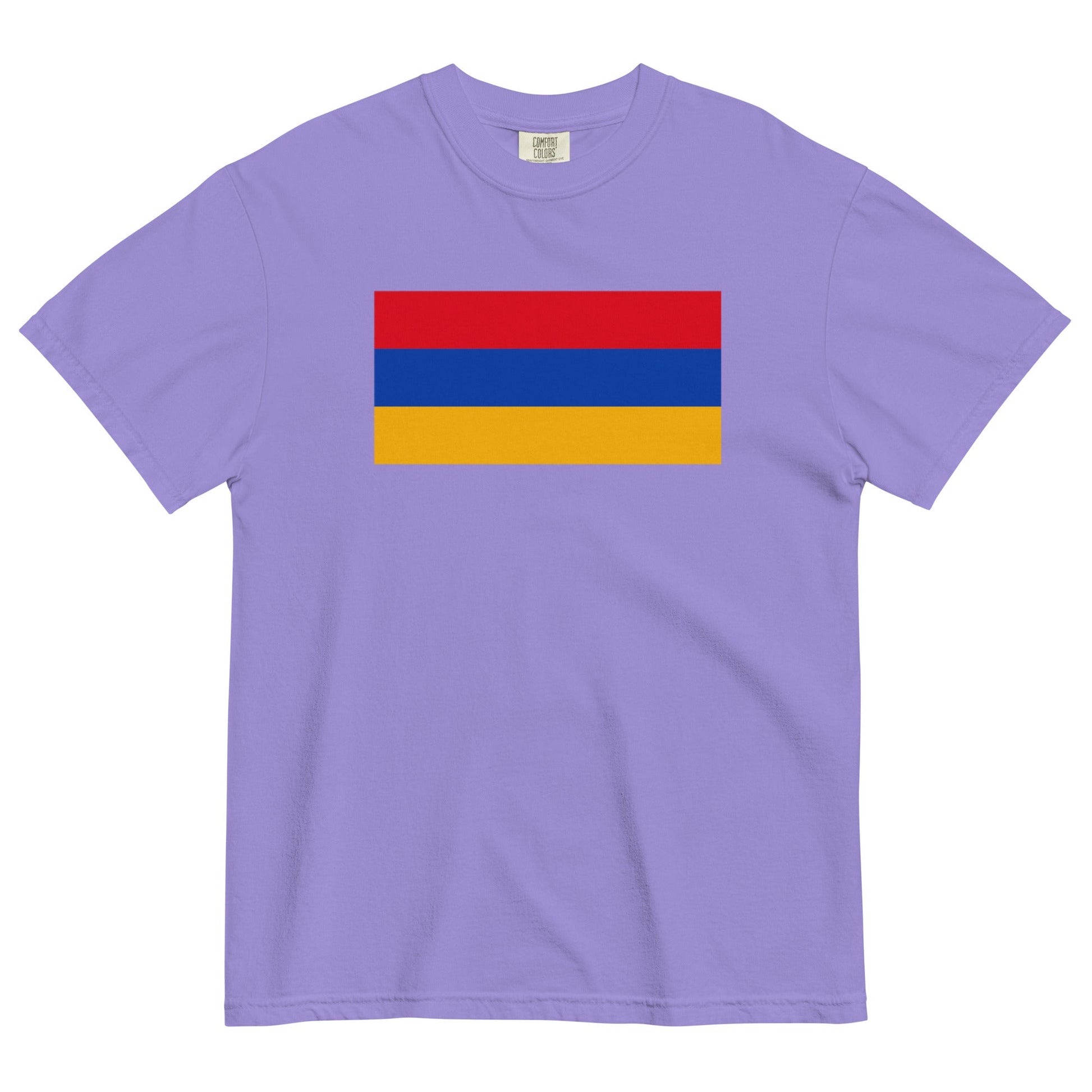 Flag tee representing Armenia in hemp, small