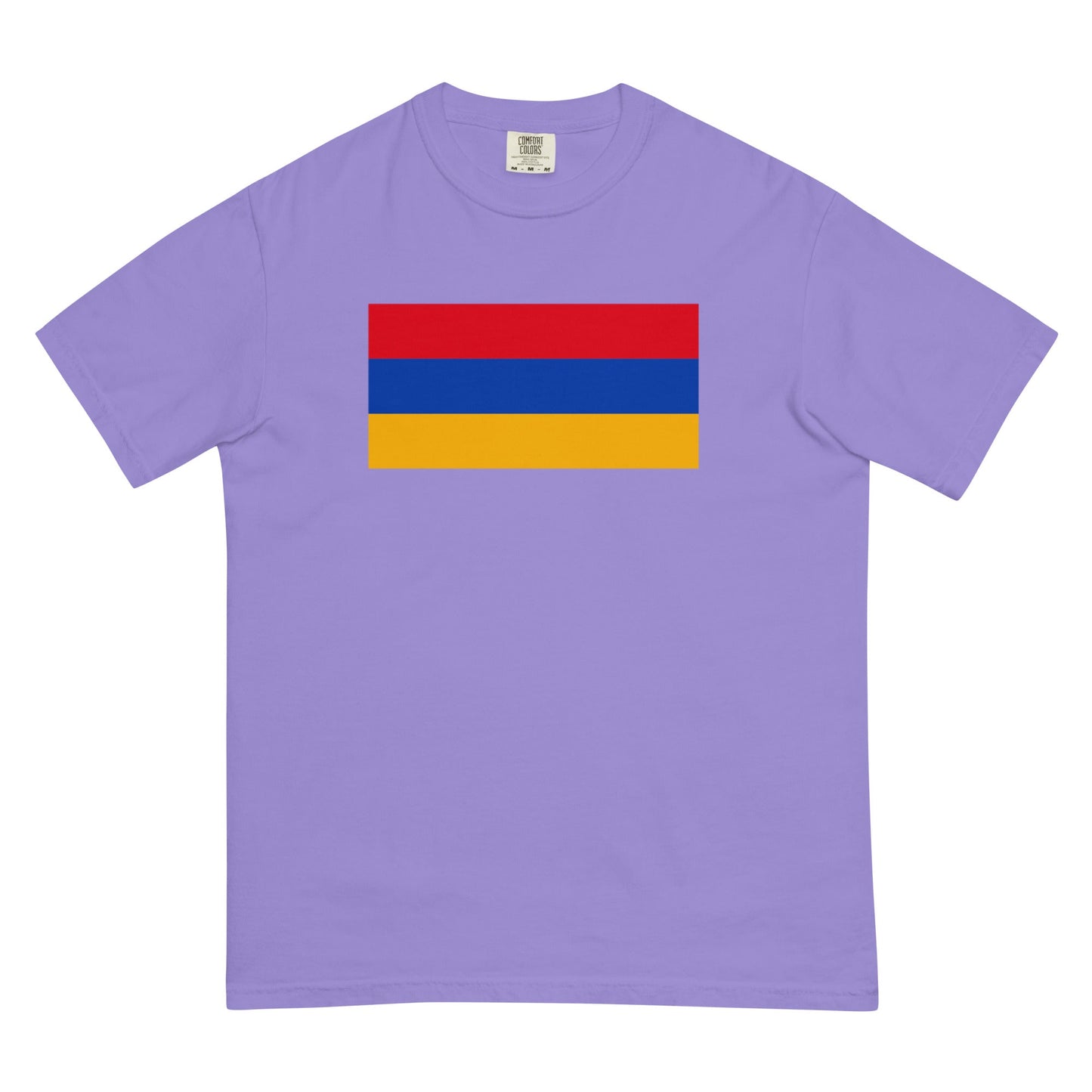 Armenia flag shirt in espresso, size 2X large