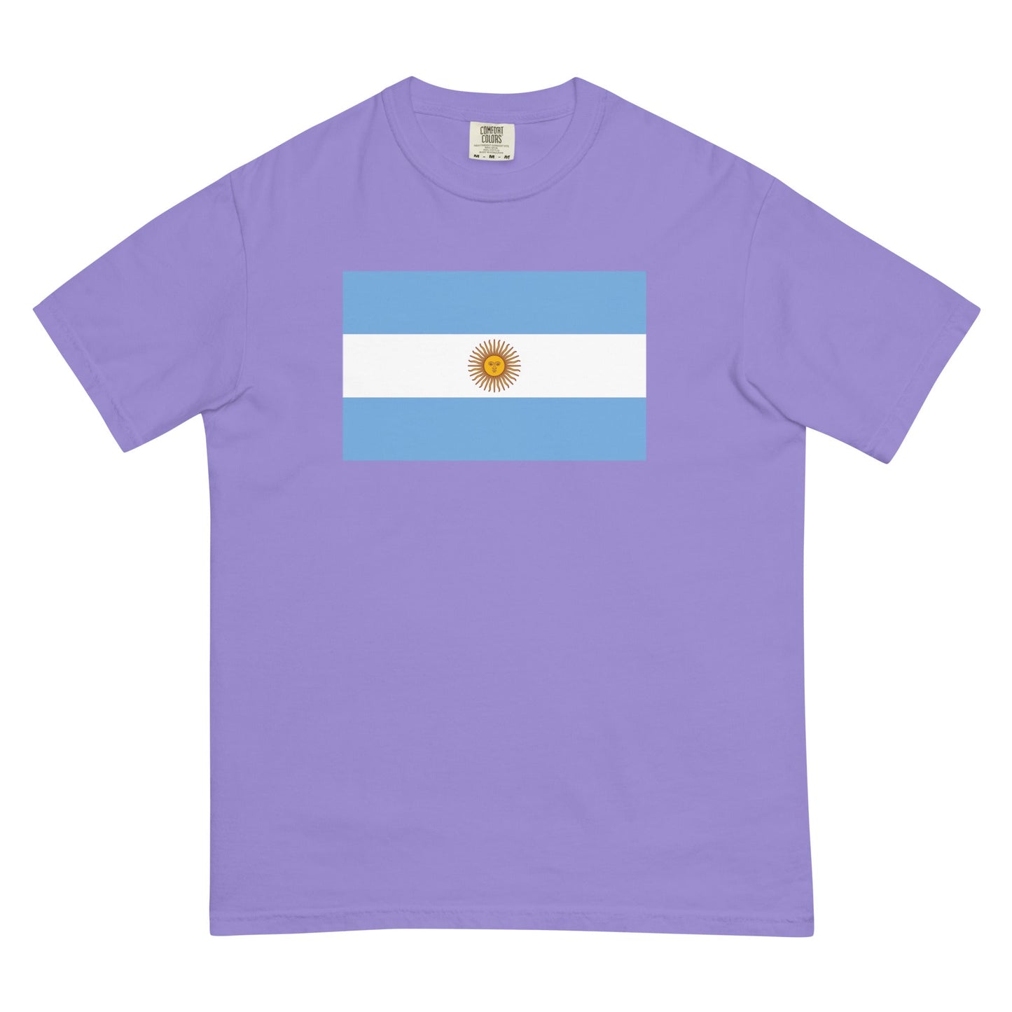 grape flag shirt for Argentina – size large