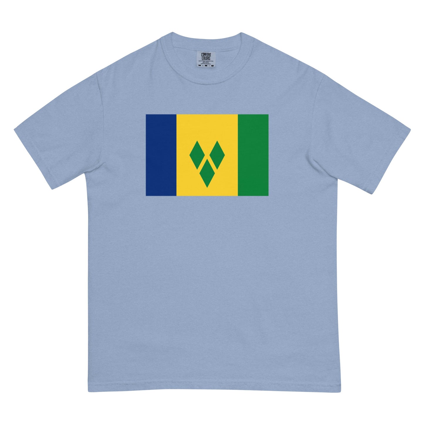 true navy flag shirt for Saint Vincent And The Grenadines – size medium