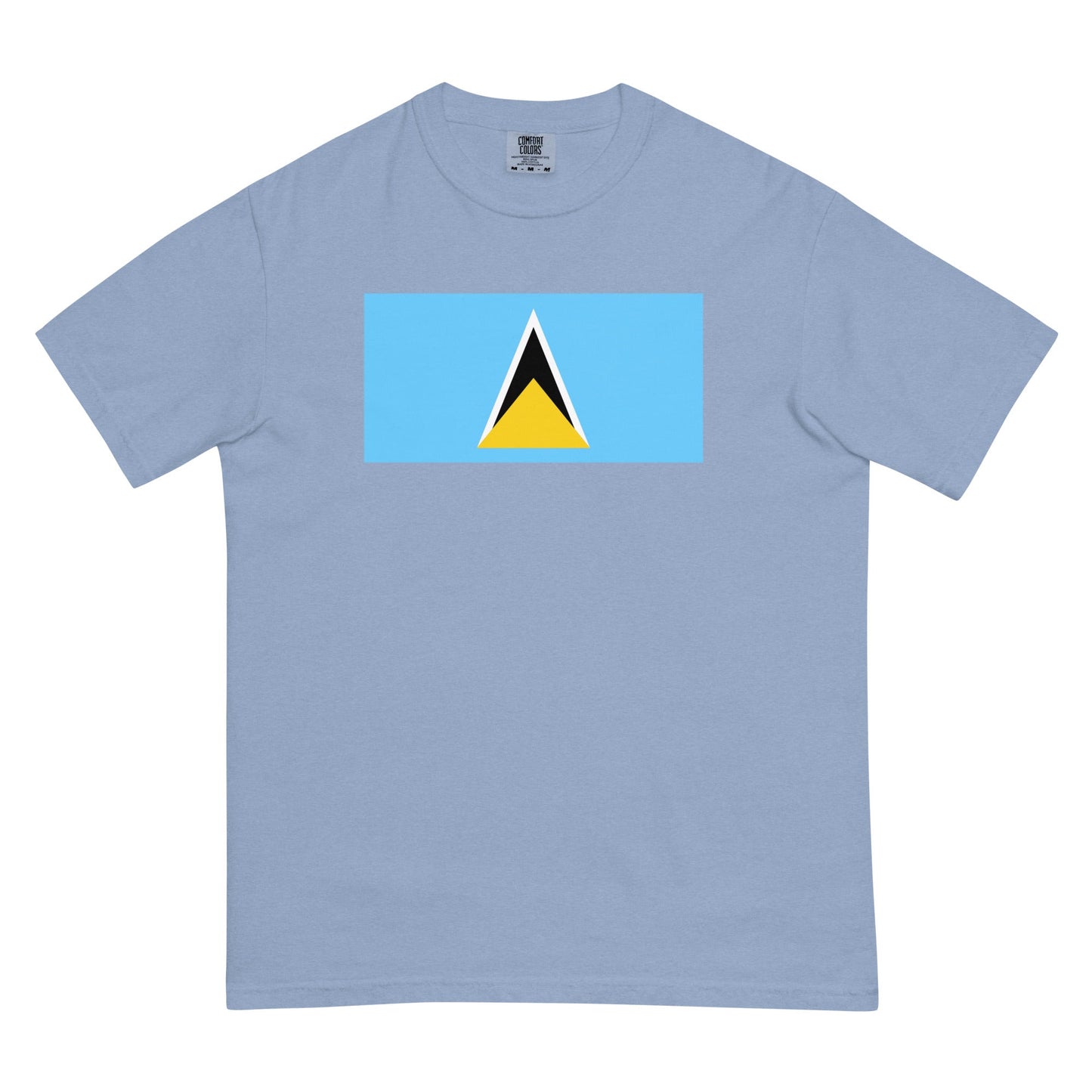 red flag shirt for Saint Lucia – size 3X large
