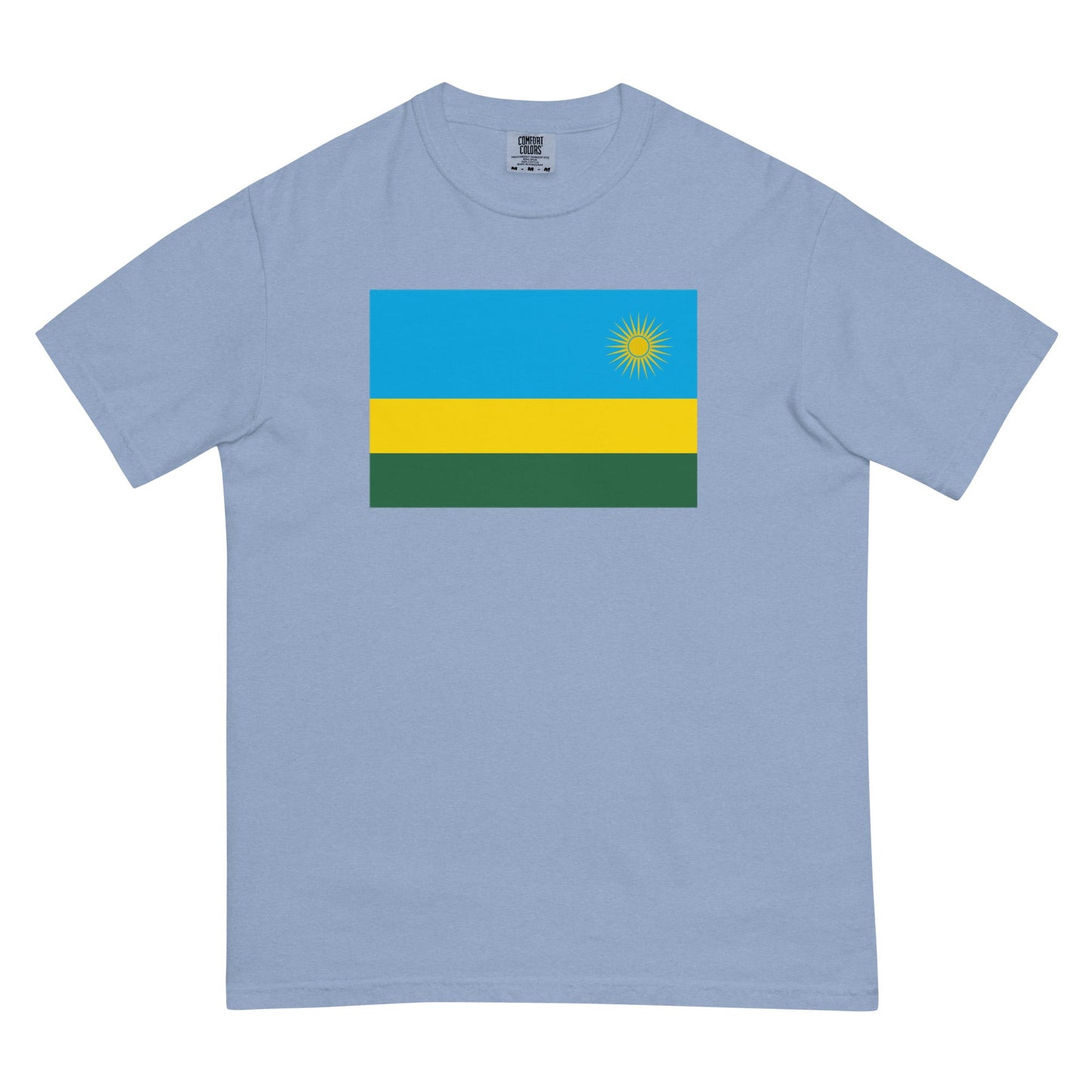 Bold Saint Kitts And Nevis 1 flag design tee in red, 3X large