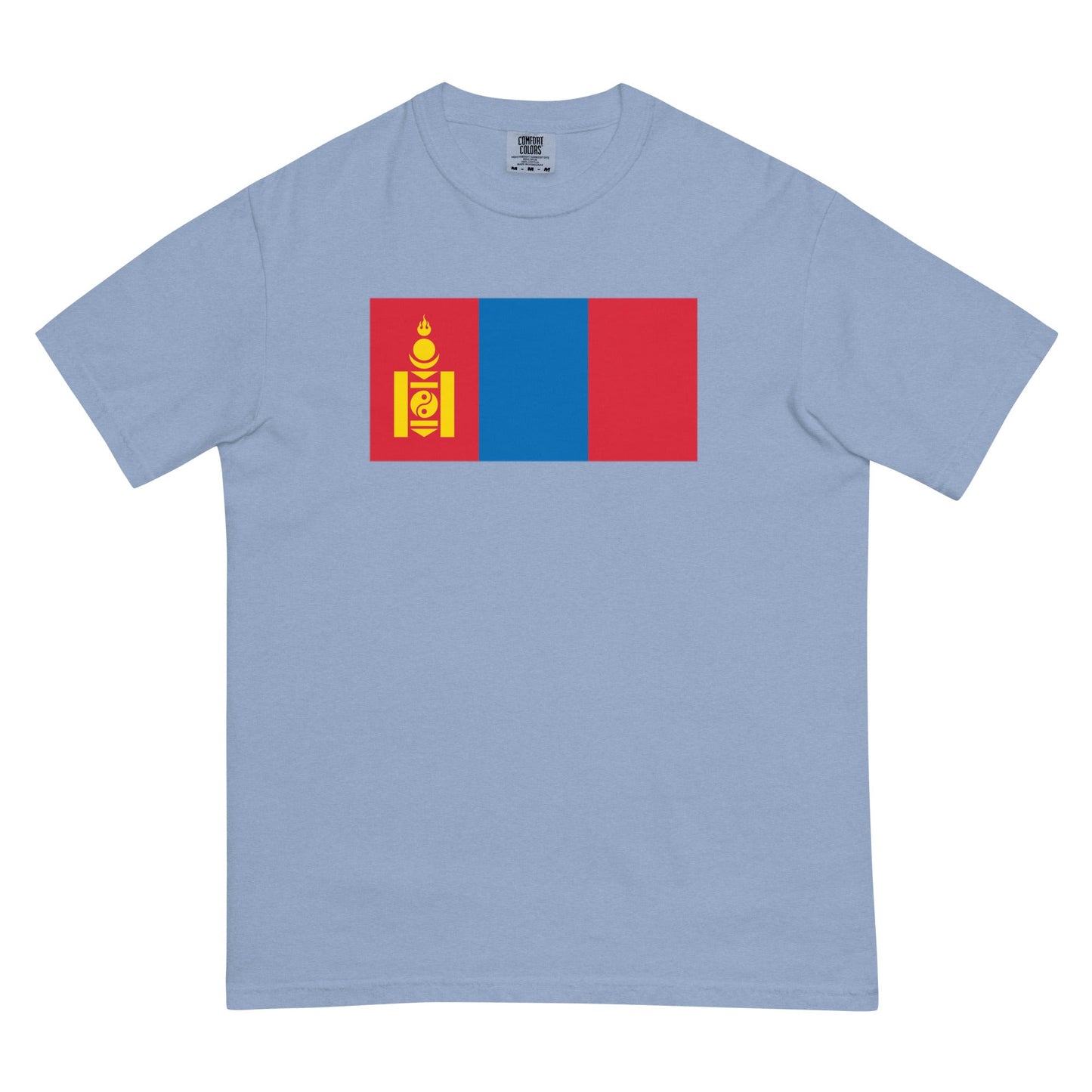 Mongolia pride shirt in berry – unisex, small