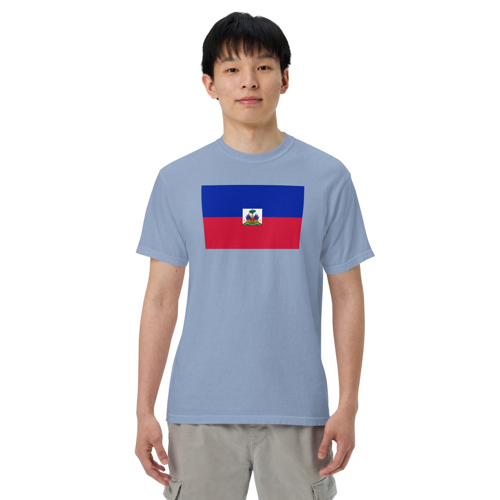 true navy flag shirt for Haiti – size extra large