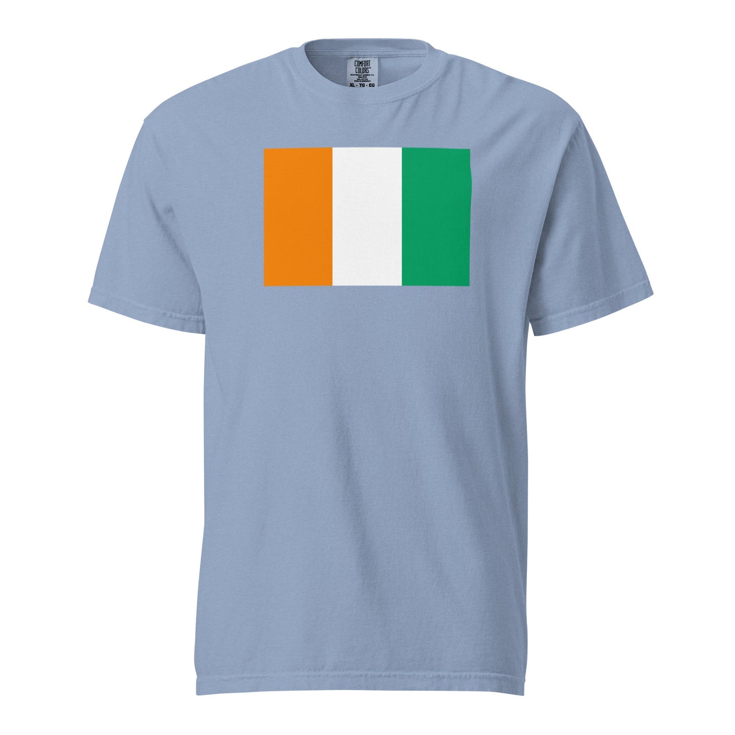 Cote Divoire pride shirt in brick – unisex, medium