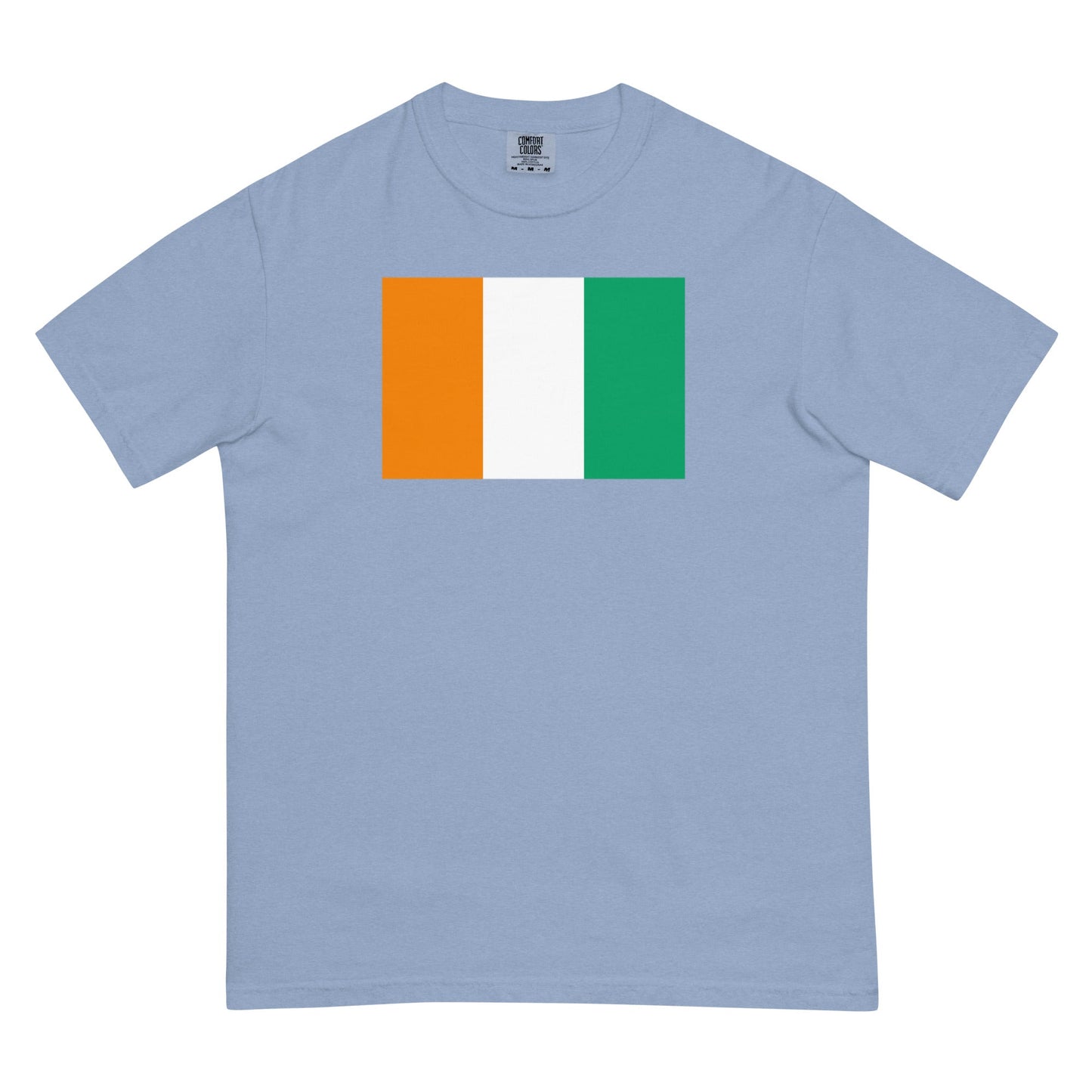 Cote Divoire pride shirt in espresso – unisex, 3X large