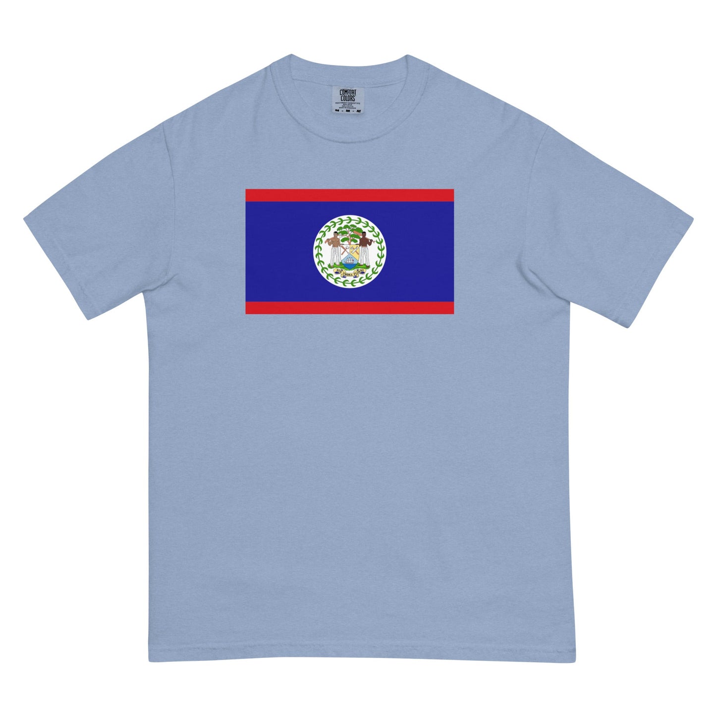 Belize pride shirt in yam – unisex, 3X large