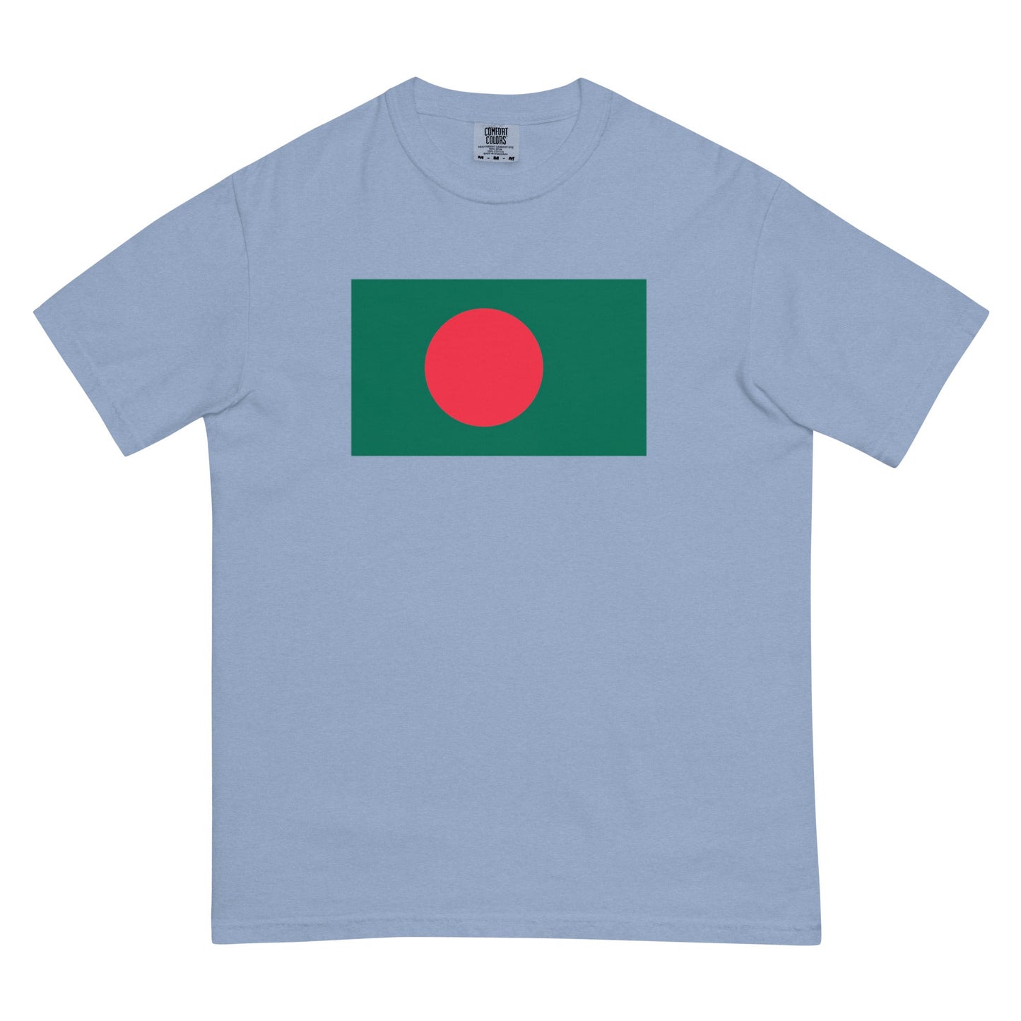 Flag tee representing Bangladesh in espresso, 3X large