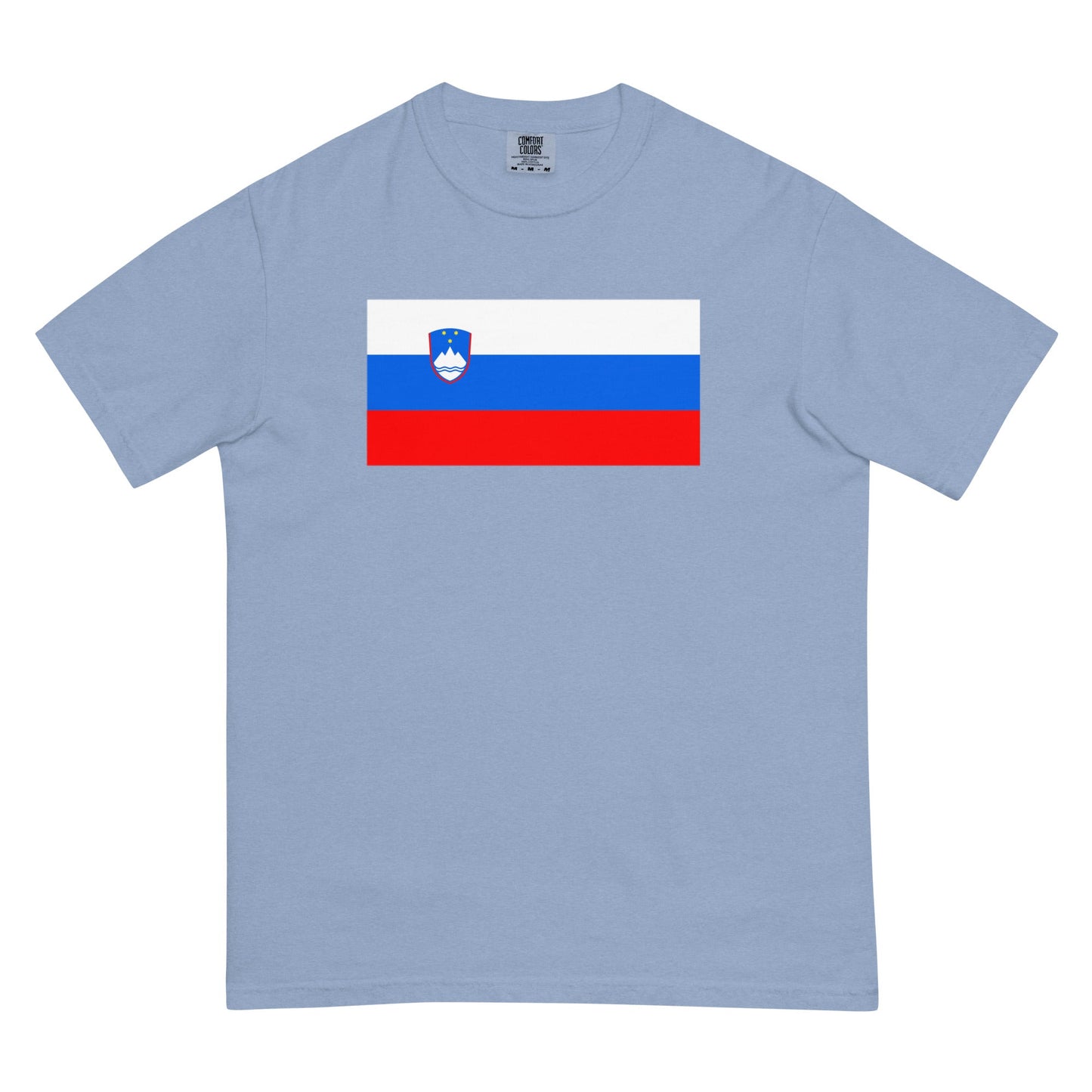 Slovenia pride shirt in moss – unisex, 4X large