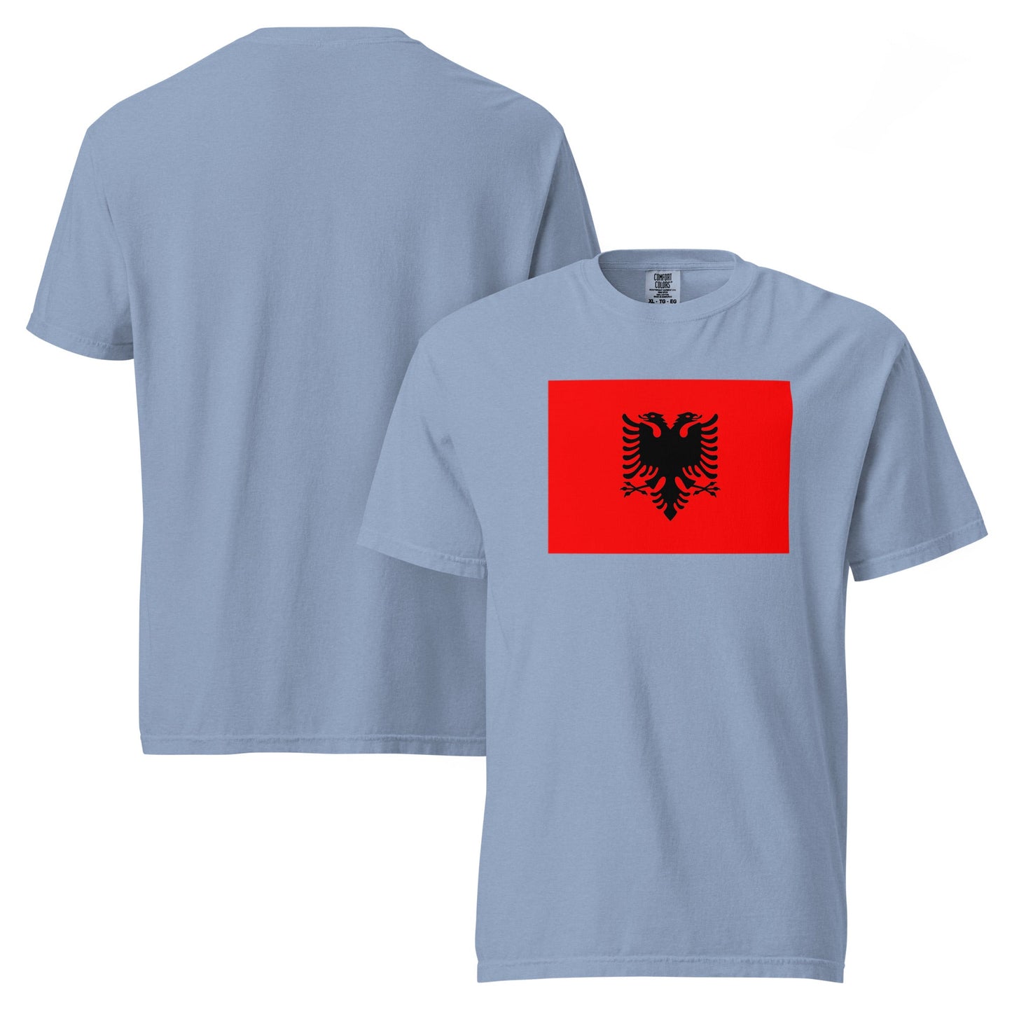 Albania heritage shirt, true navy, size 4X large