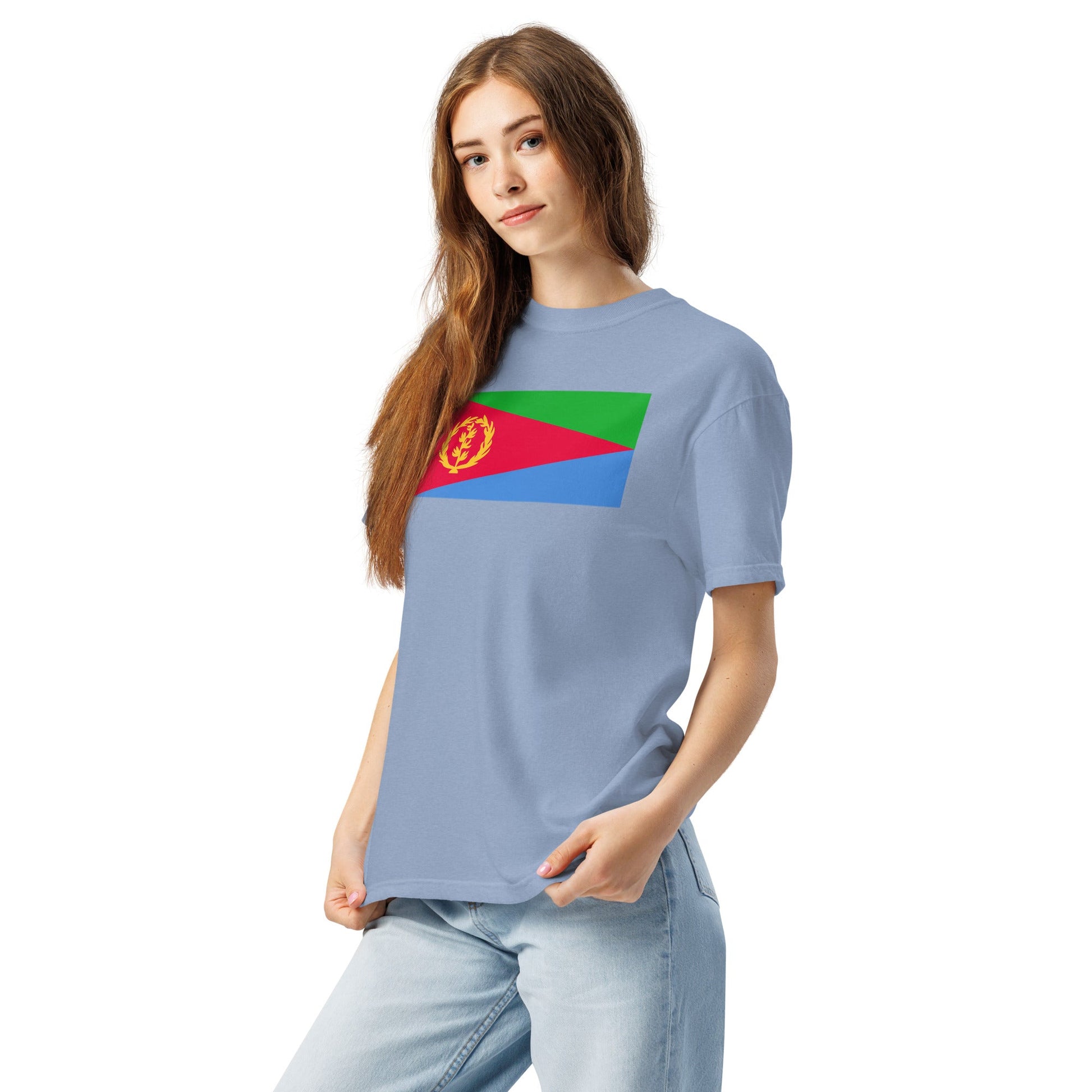 true navy flag shirt for Eritrea – size 4X large