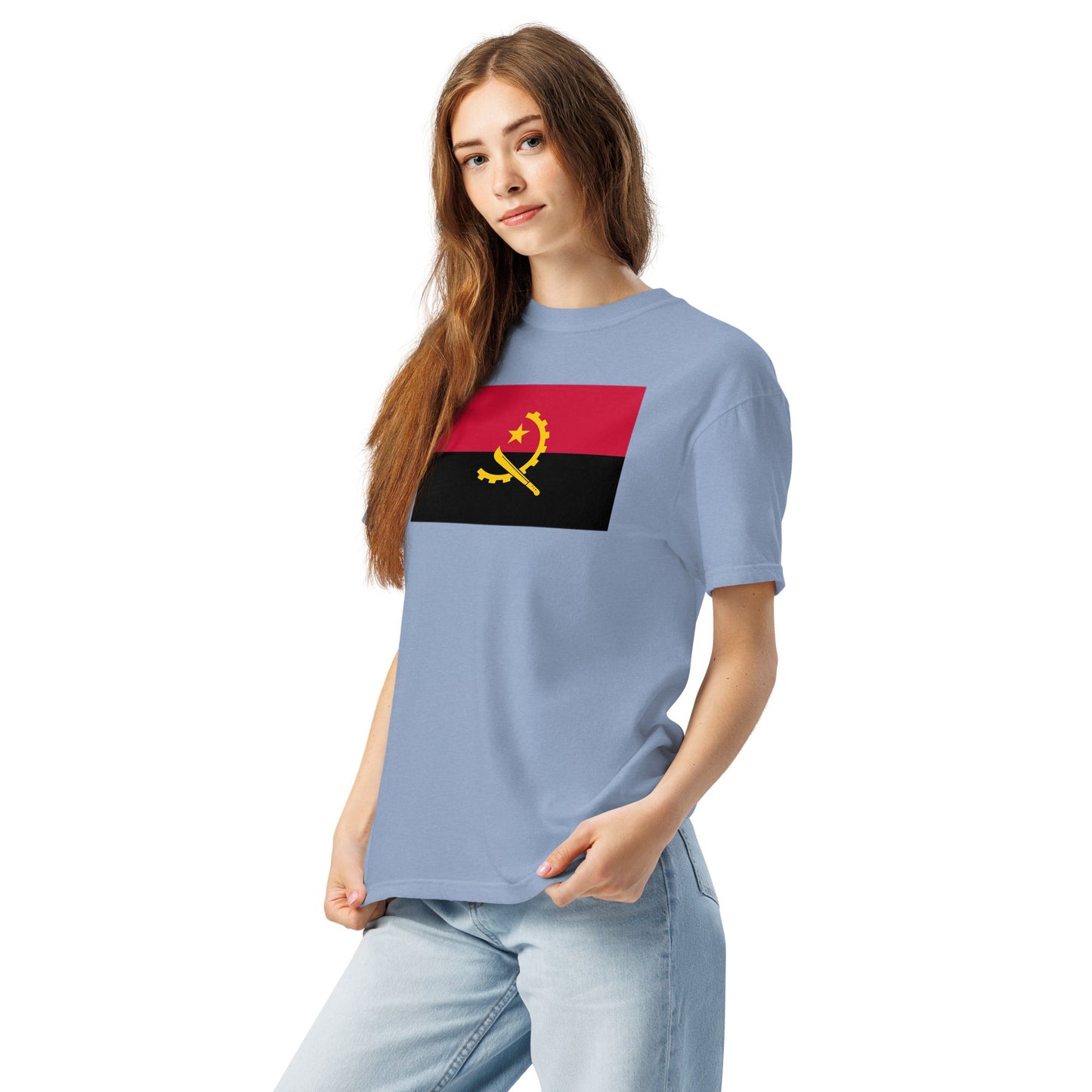 berry flag shirt for Angola – size small