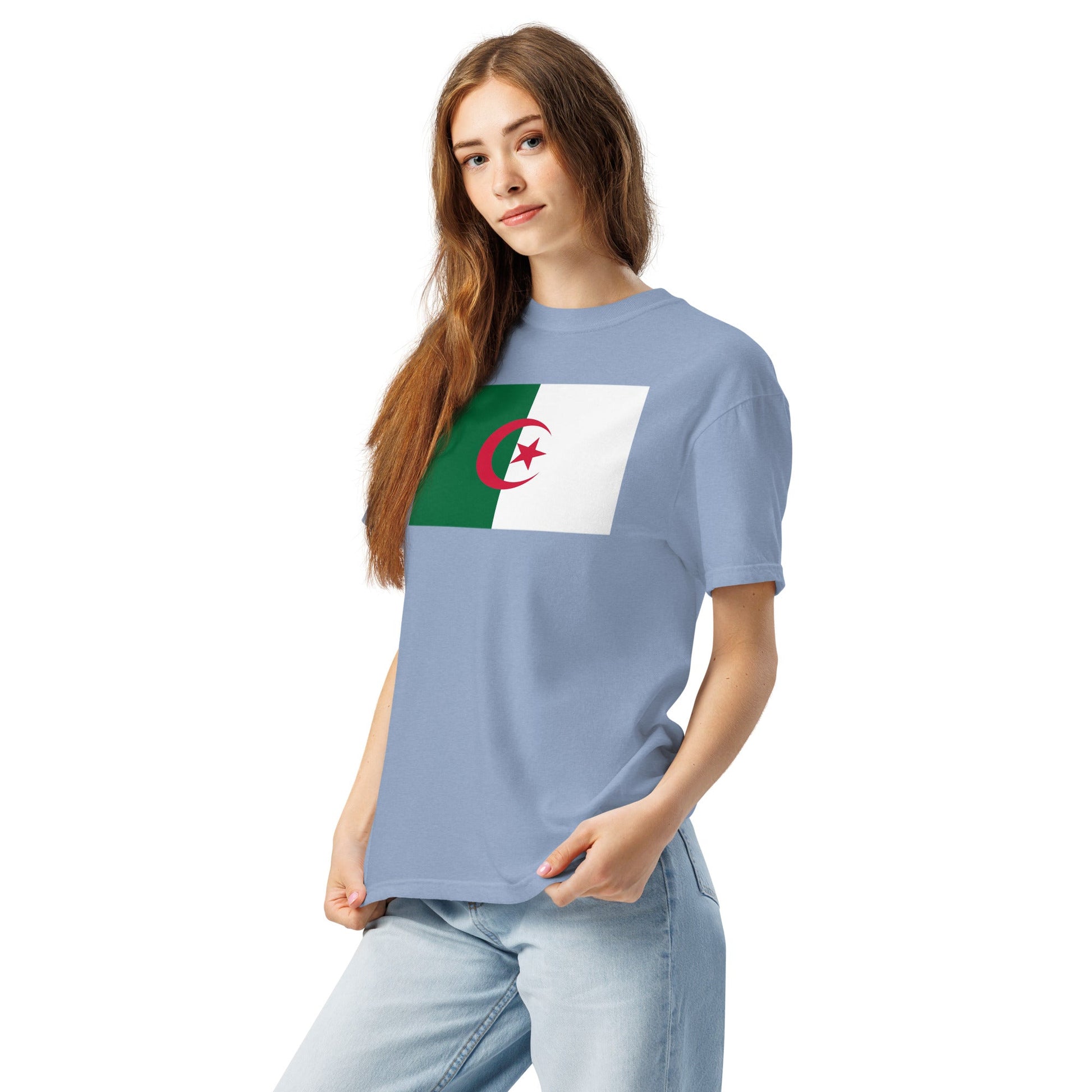 Algeria heritage shirt, true navy, size small