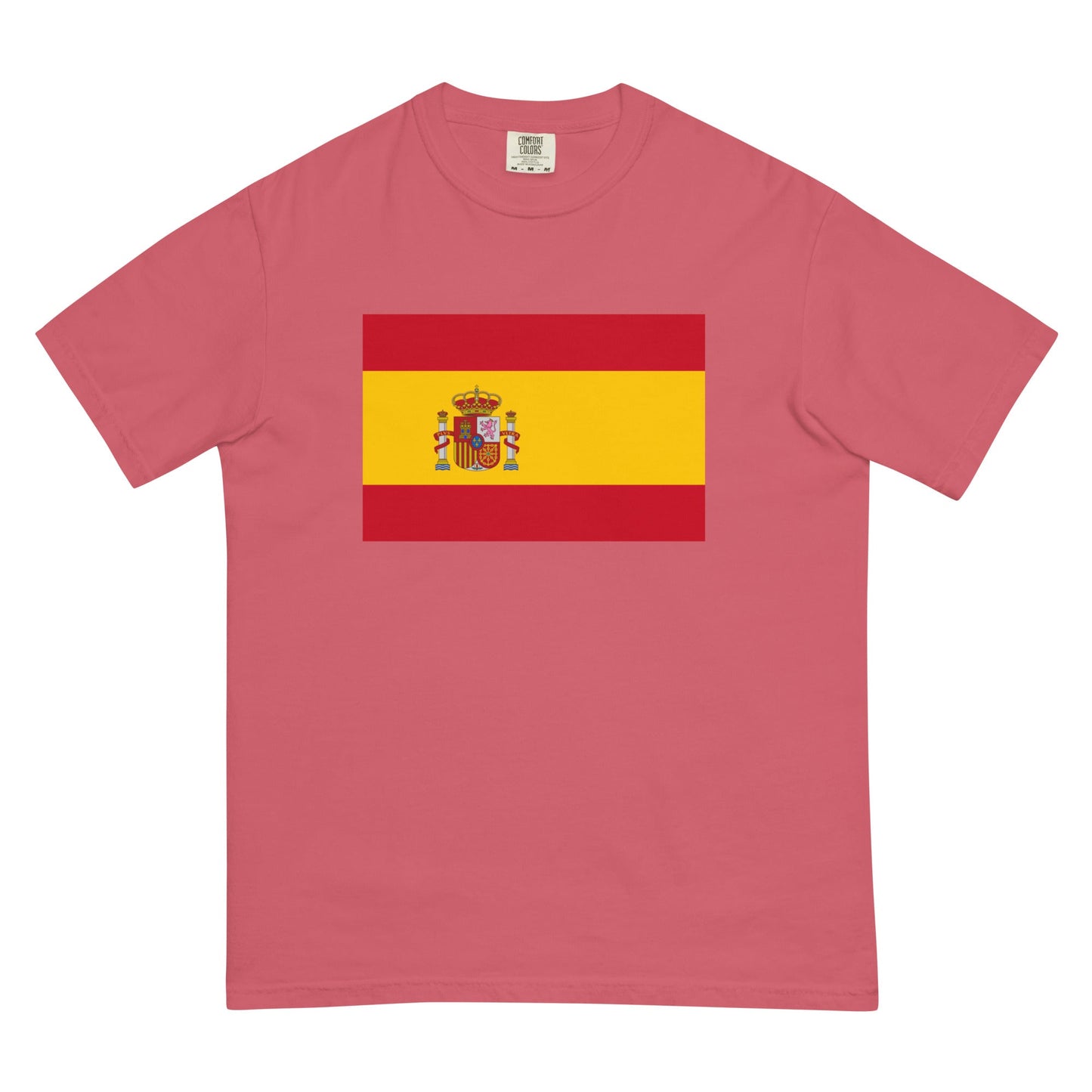 Spain pride shirt in violet – unisex, small