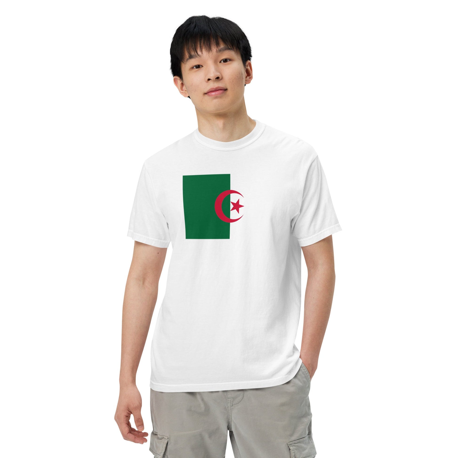Algeria heritage shirt, brick, size small