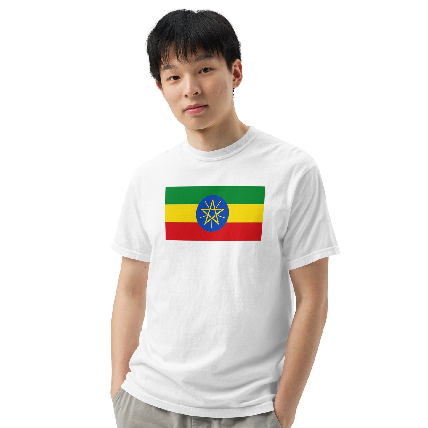 Ethiopia pride shirt in grape – unisex, 3X large