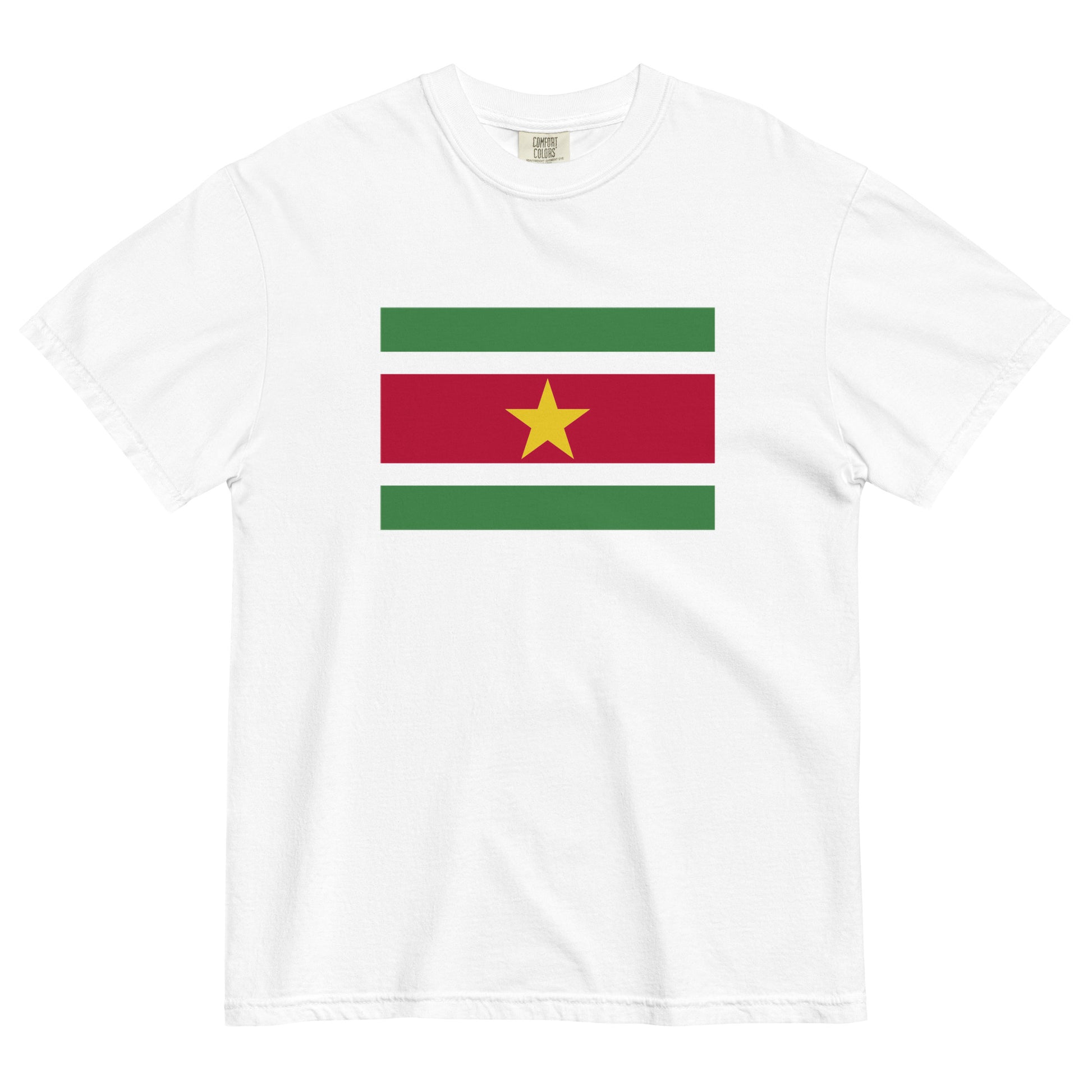 red flag shirt for Suriname – size extra large