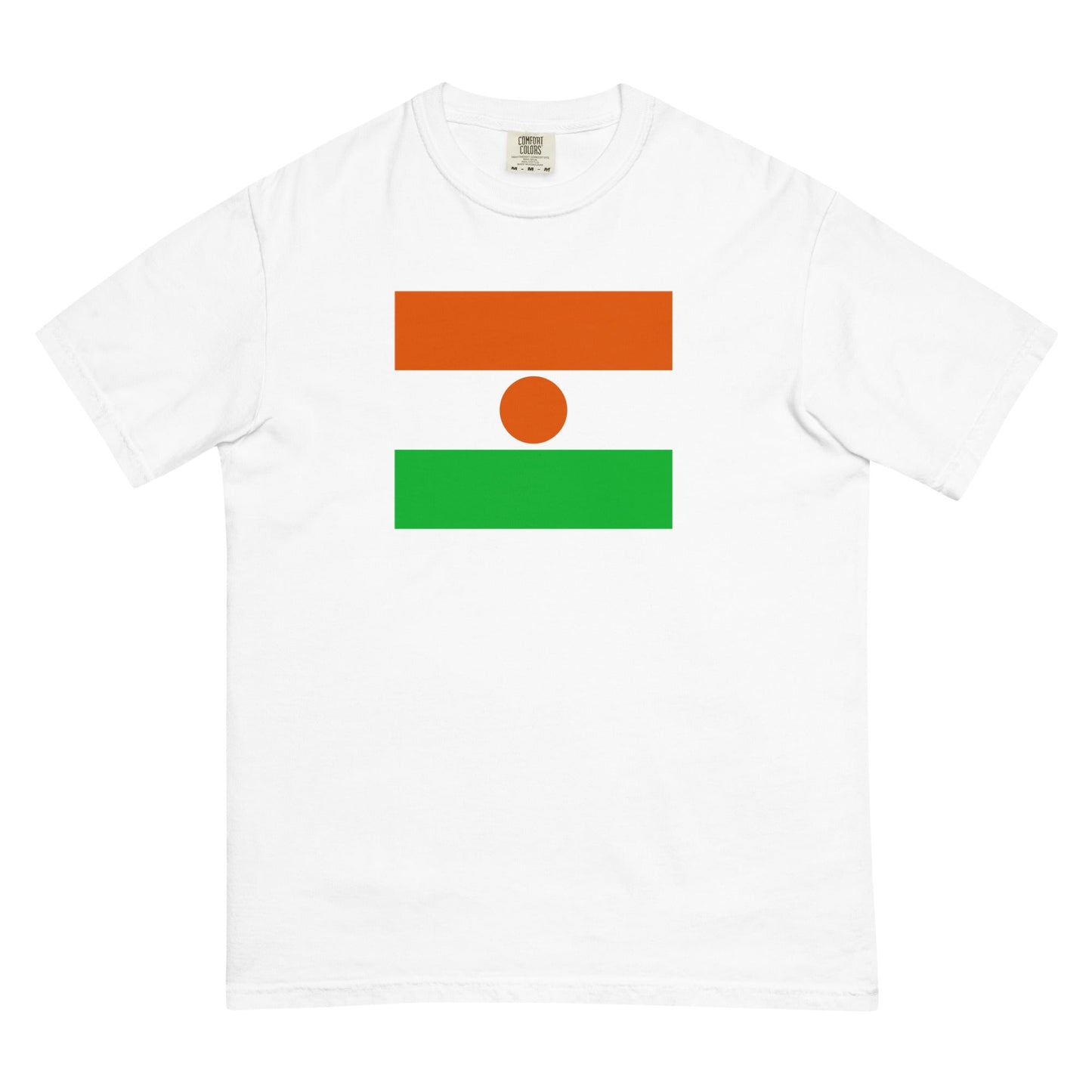 Niger flag shirt in true navy, size 3X large
