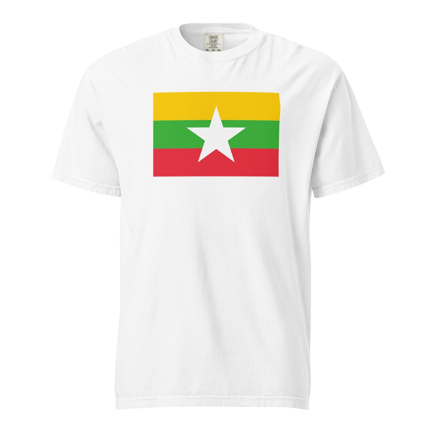 true navy flag shirt for Myanmar Burma – size extra large