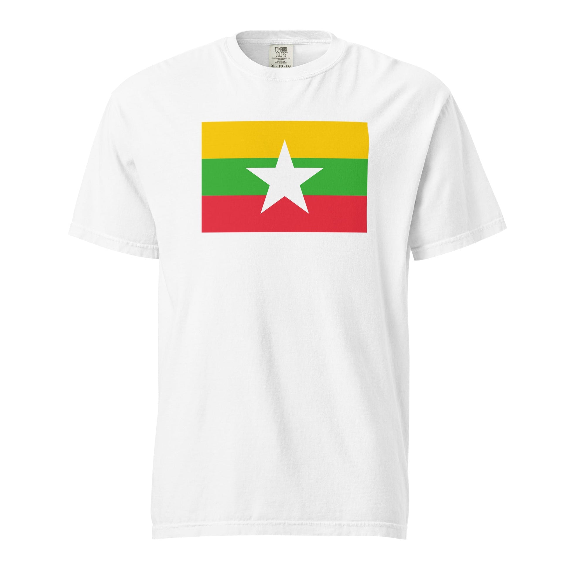 true navy flag shirt for Myanmar Burma – size extra large