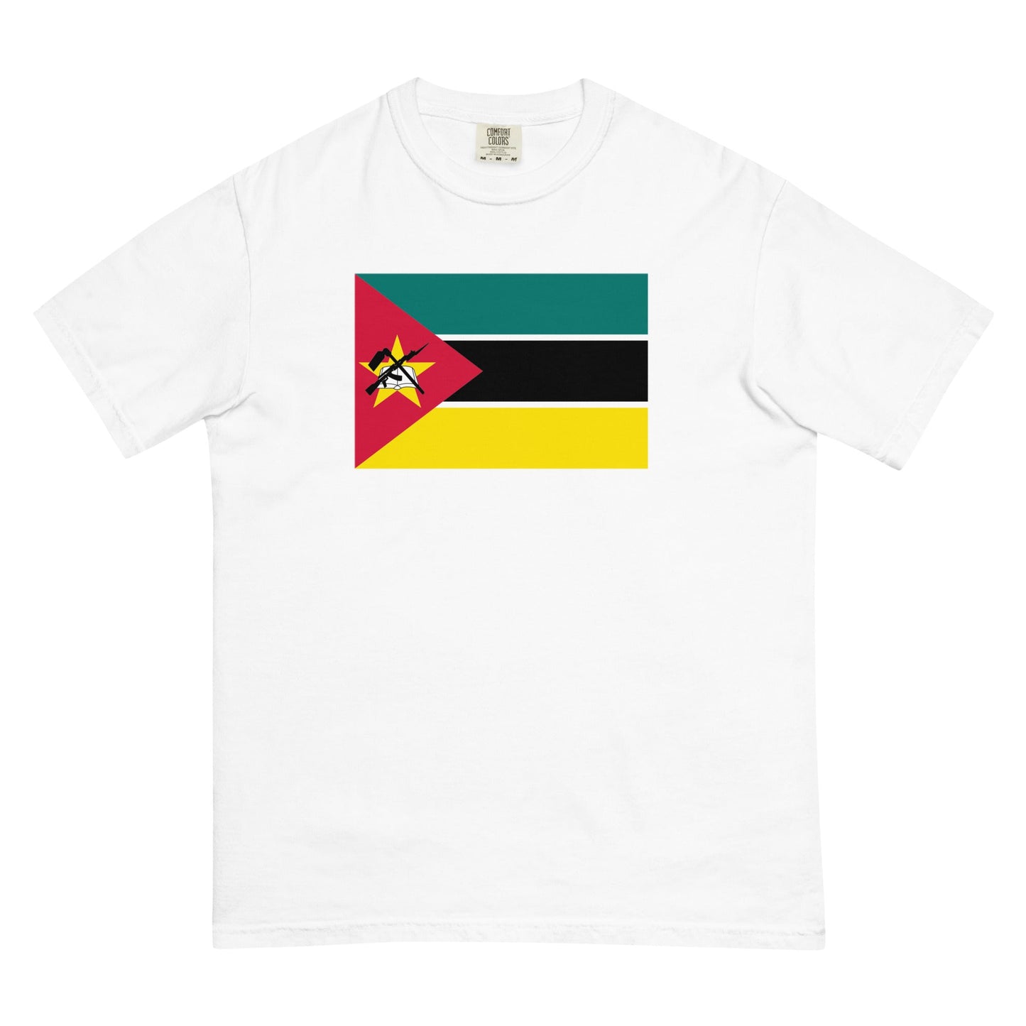 Bold Morocco flag design tee in grape, 2X large