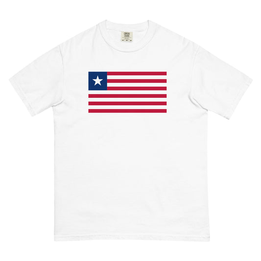 Liberia pride shirt in black – unisex, small