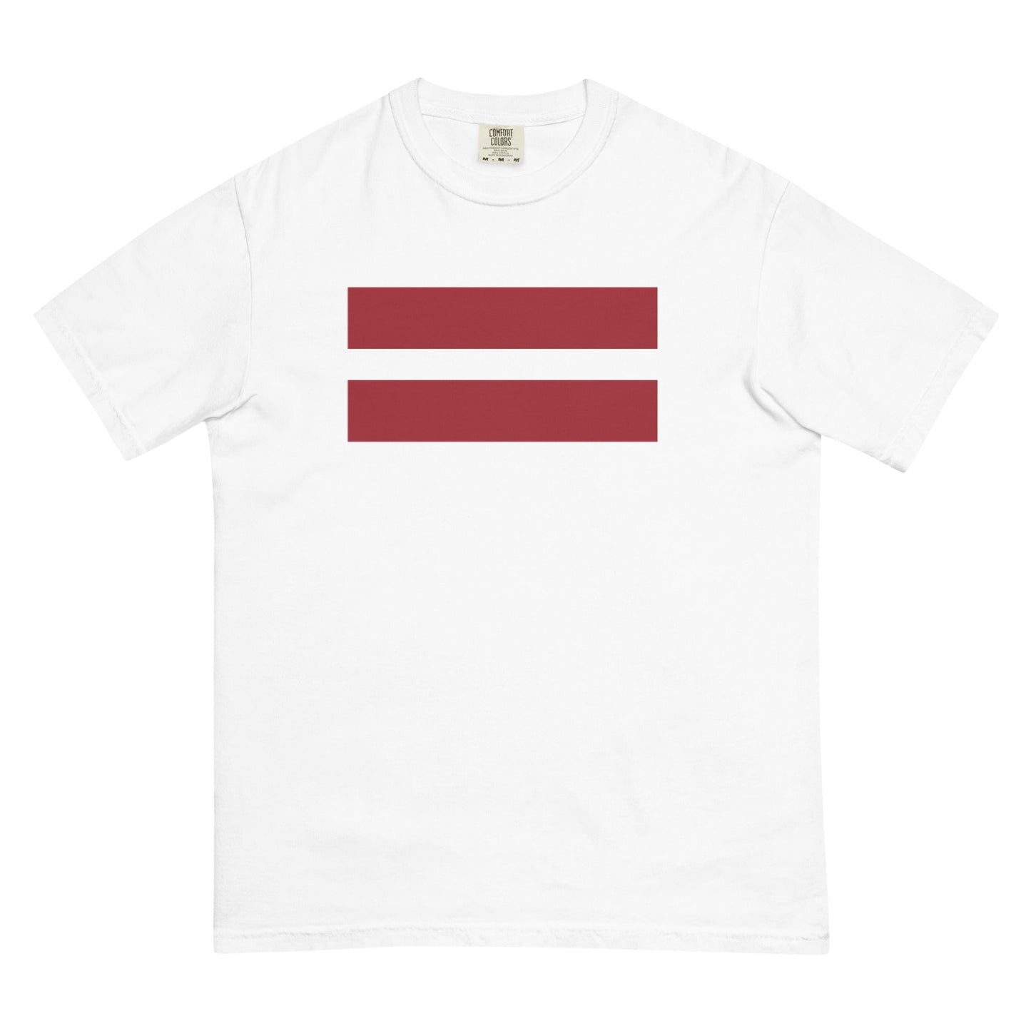 espresso flag shirt for Latvia – size large